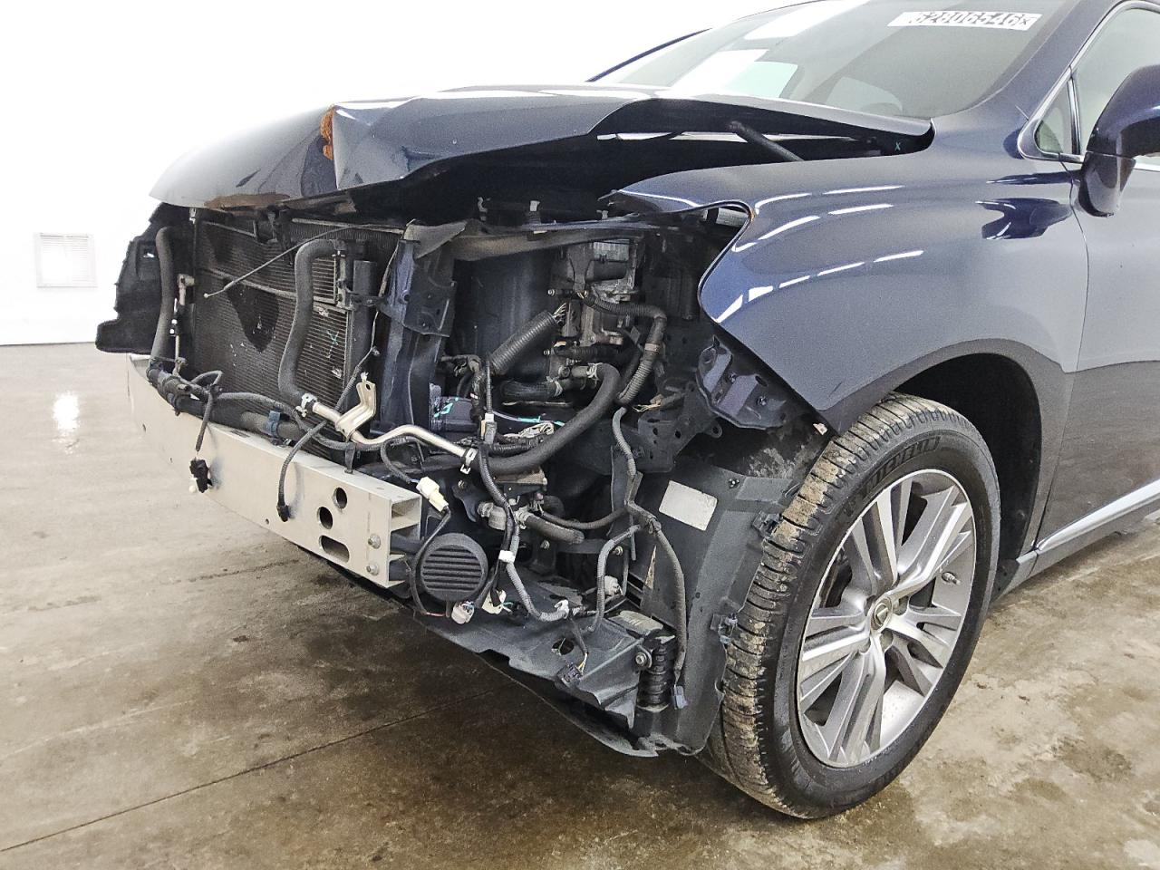 2015 Lexus Rx 450h Blue vin: 2T2ZB1BA4FC002891 Damage: Left Front Fender, Broken, Replacement Required