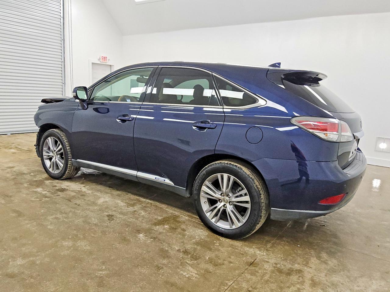2015 Lexus Rx 450h Blue vin: 2T2ZB1BA4FC002891