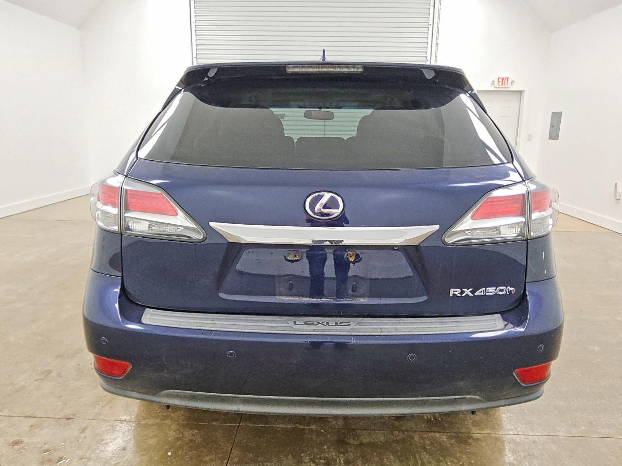 2015 Lexus Rx 450h Blue vin: 2T2ZB1BA4FC002891