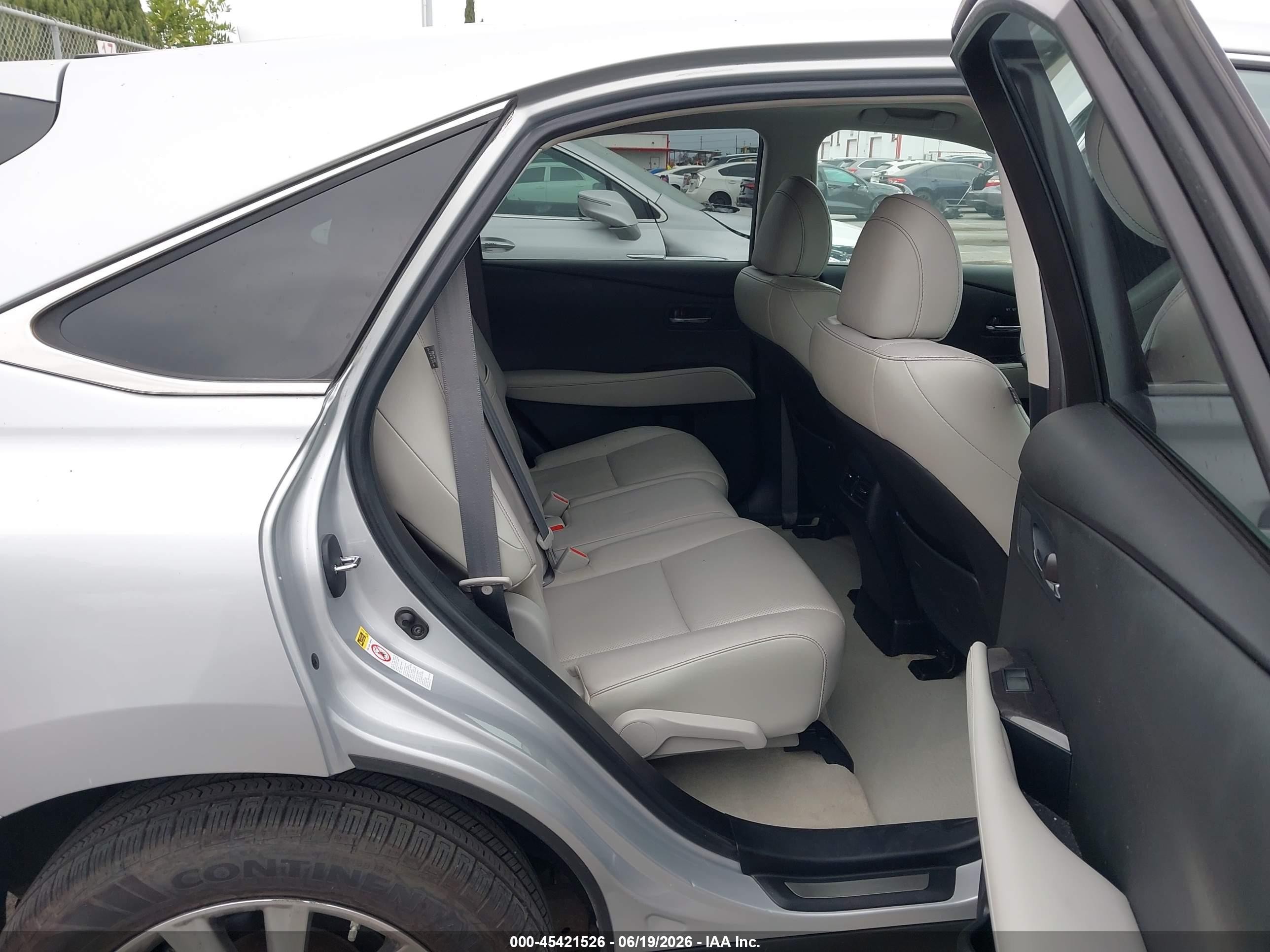 2015 Lexus Rx 450h   Silver vin: 2T2ZB1BA5FC002477