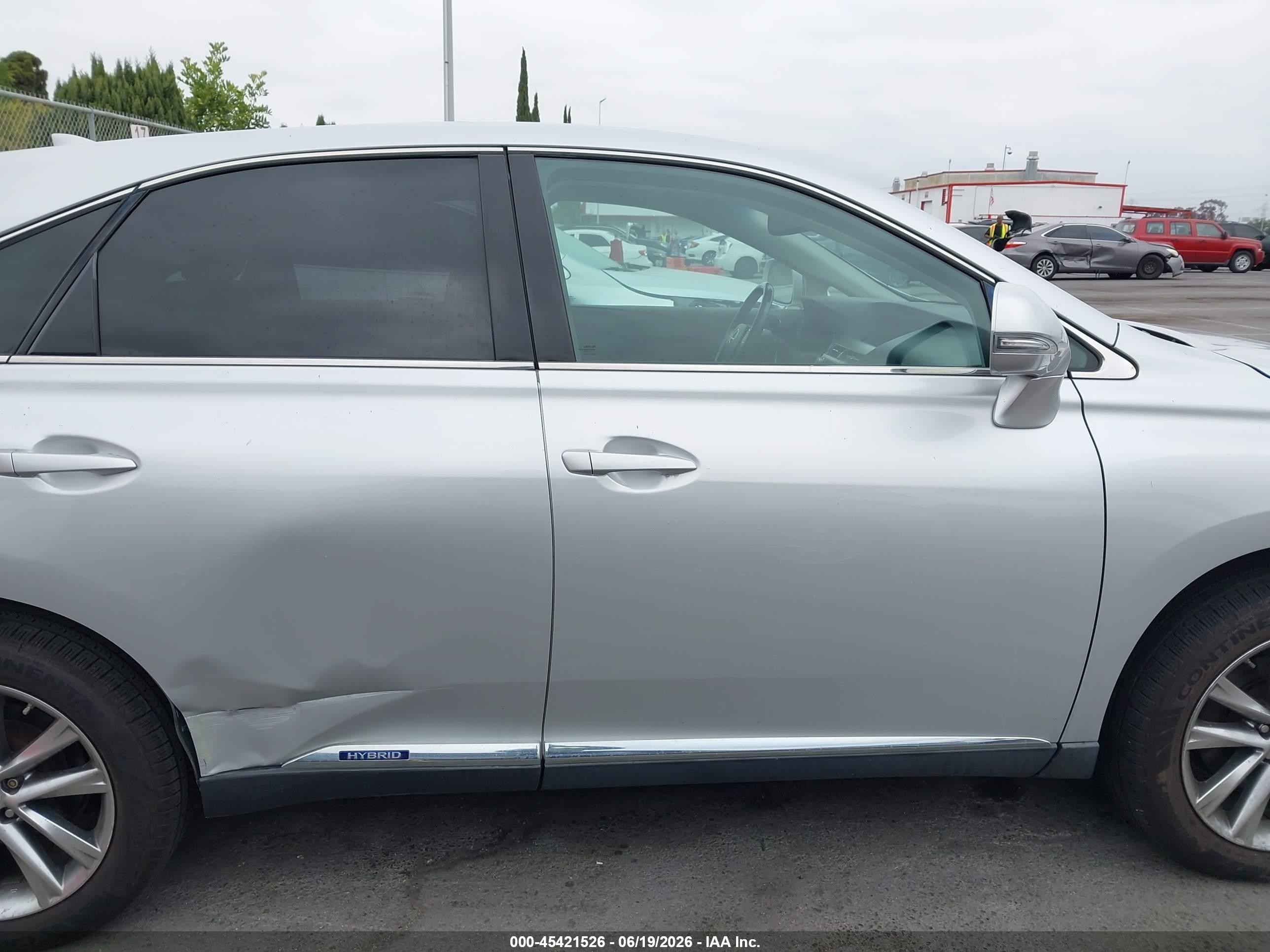 2015 Lexus Rx 450h   Silver vin: 2T2ZB1BA5FC002477