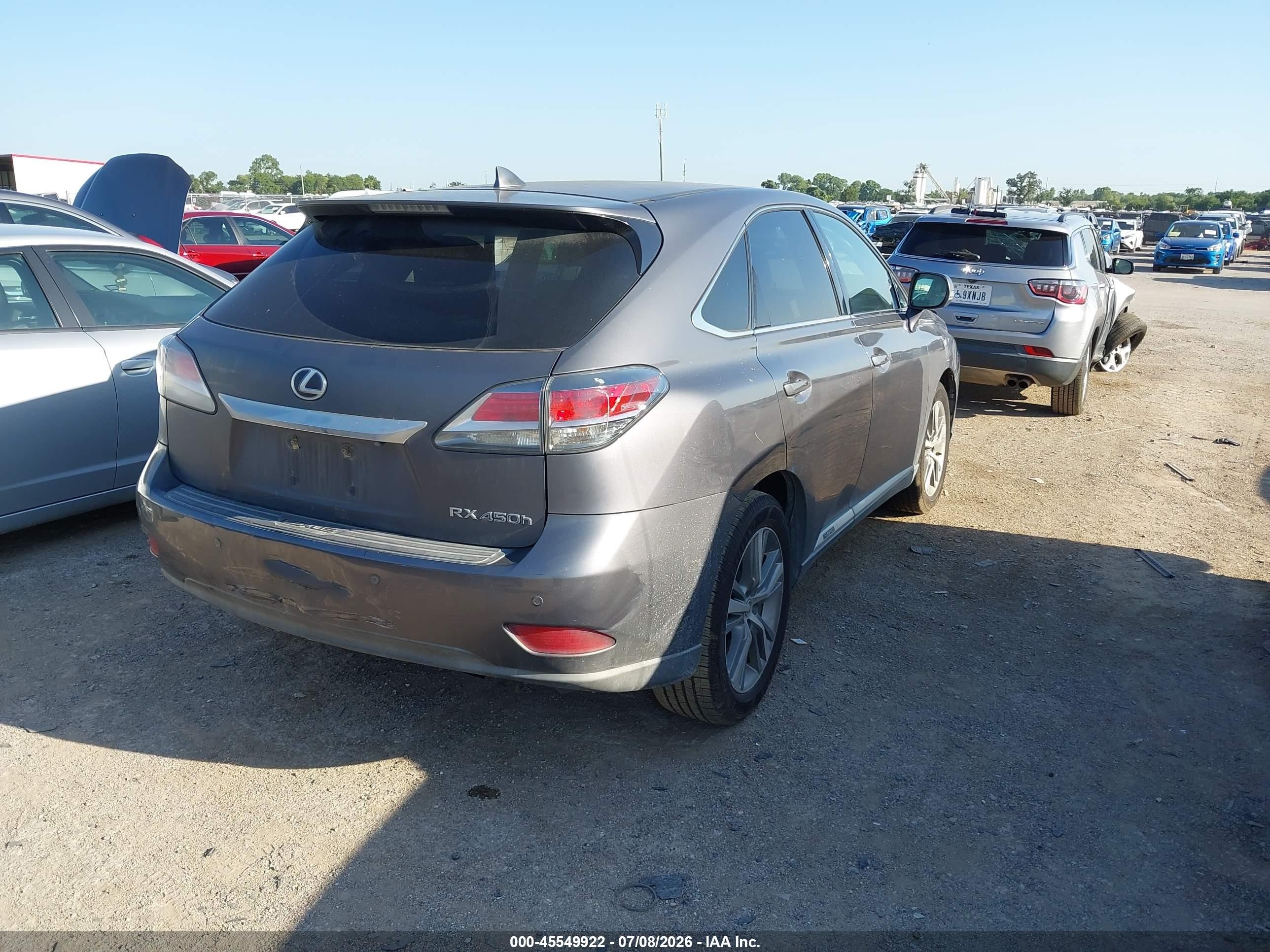 2015 Lexus Rx 450h   Blue vin: 2T2ZB1BA5FC002611