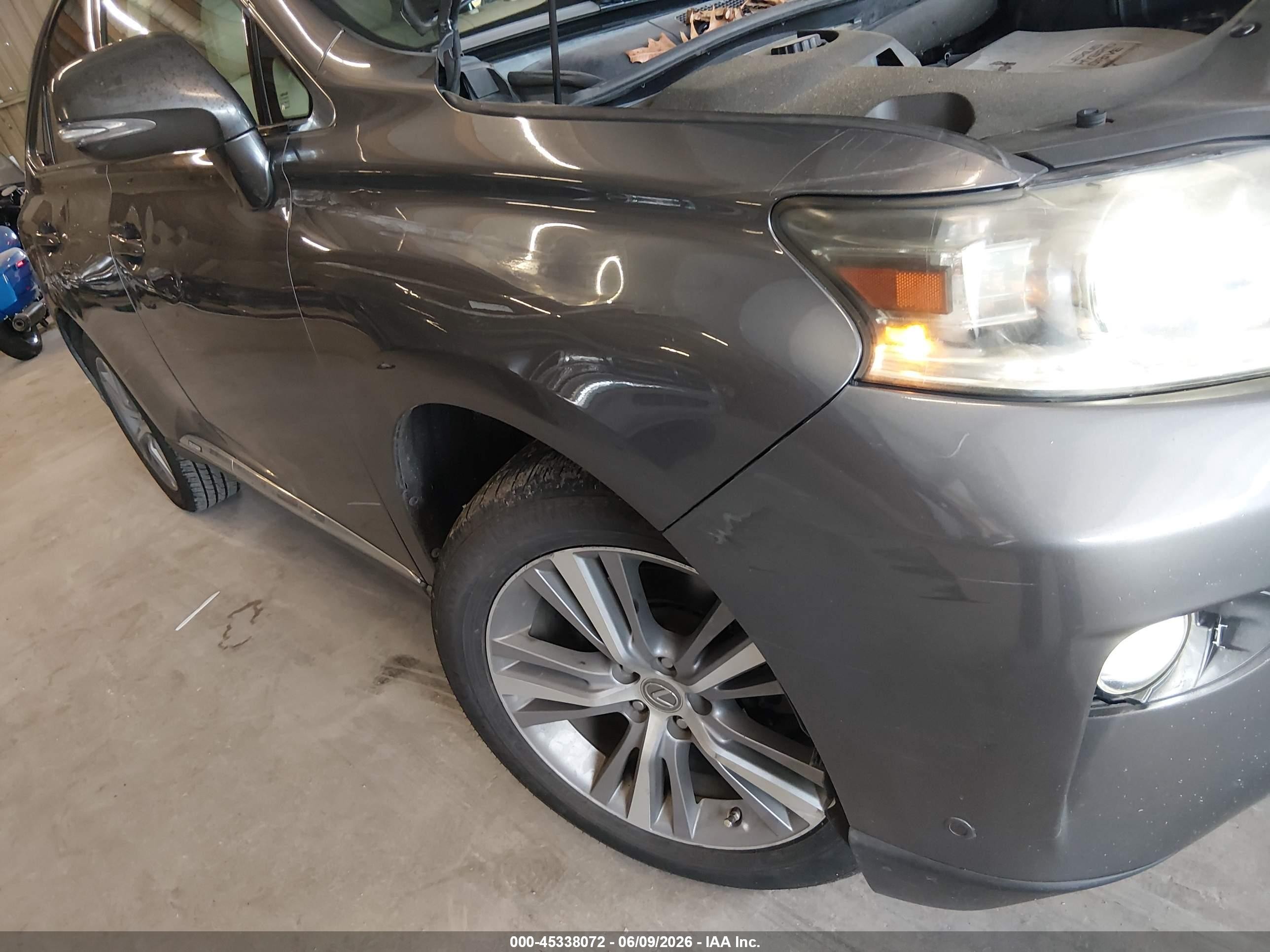 2015 Lexus Rx 450h Gray vin: 2T2ZB1BA6FC003007