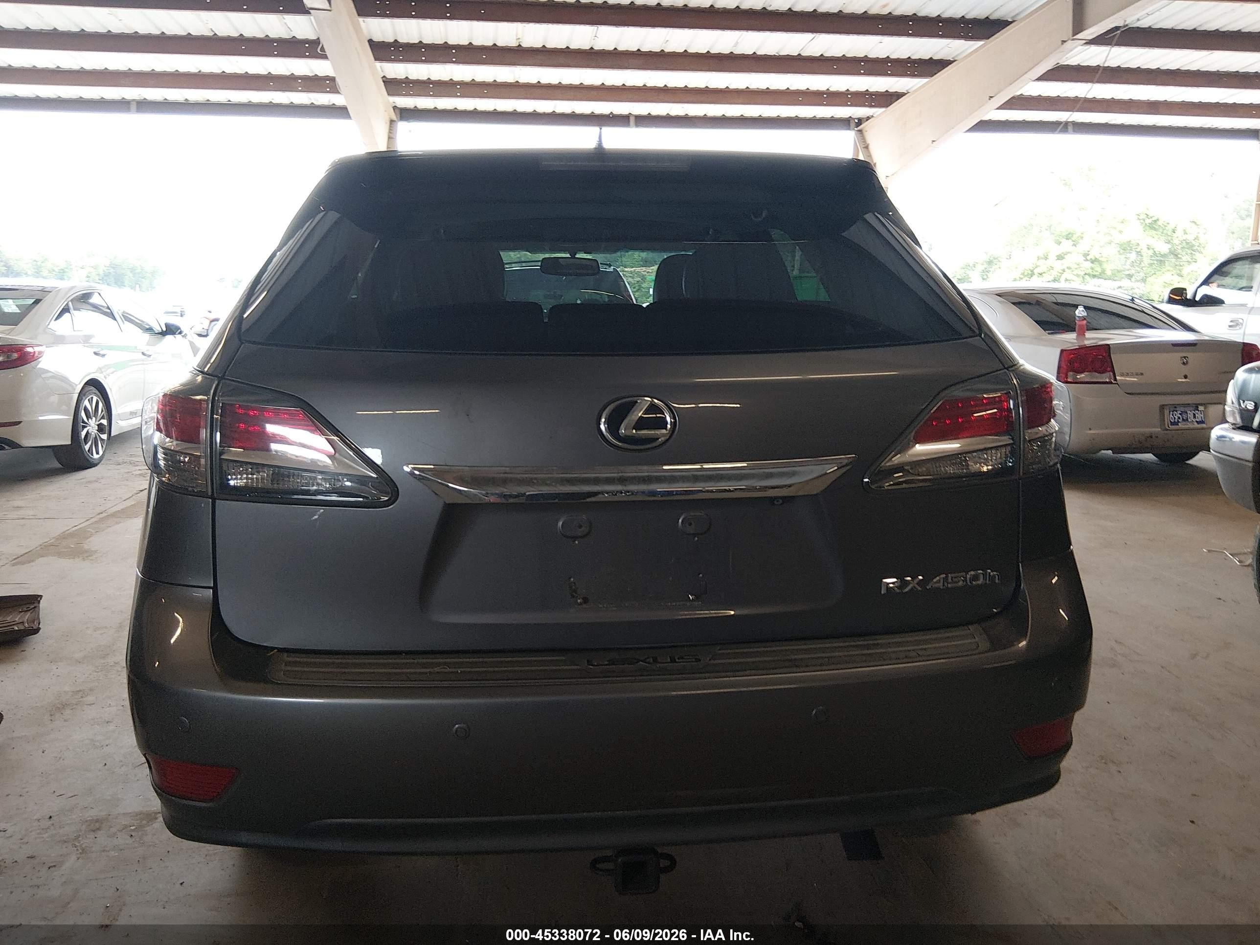 2015 Lexus Rx 450h Gray vin: 2T2ZB1BA6FC003007