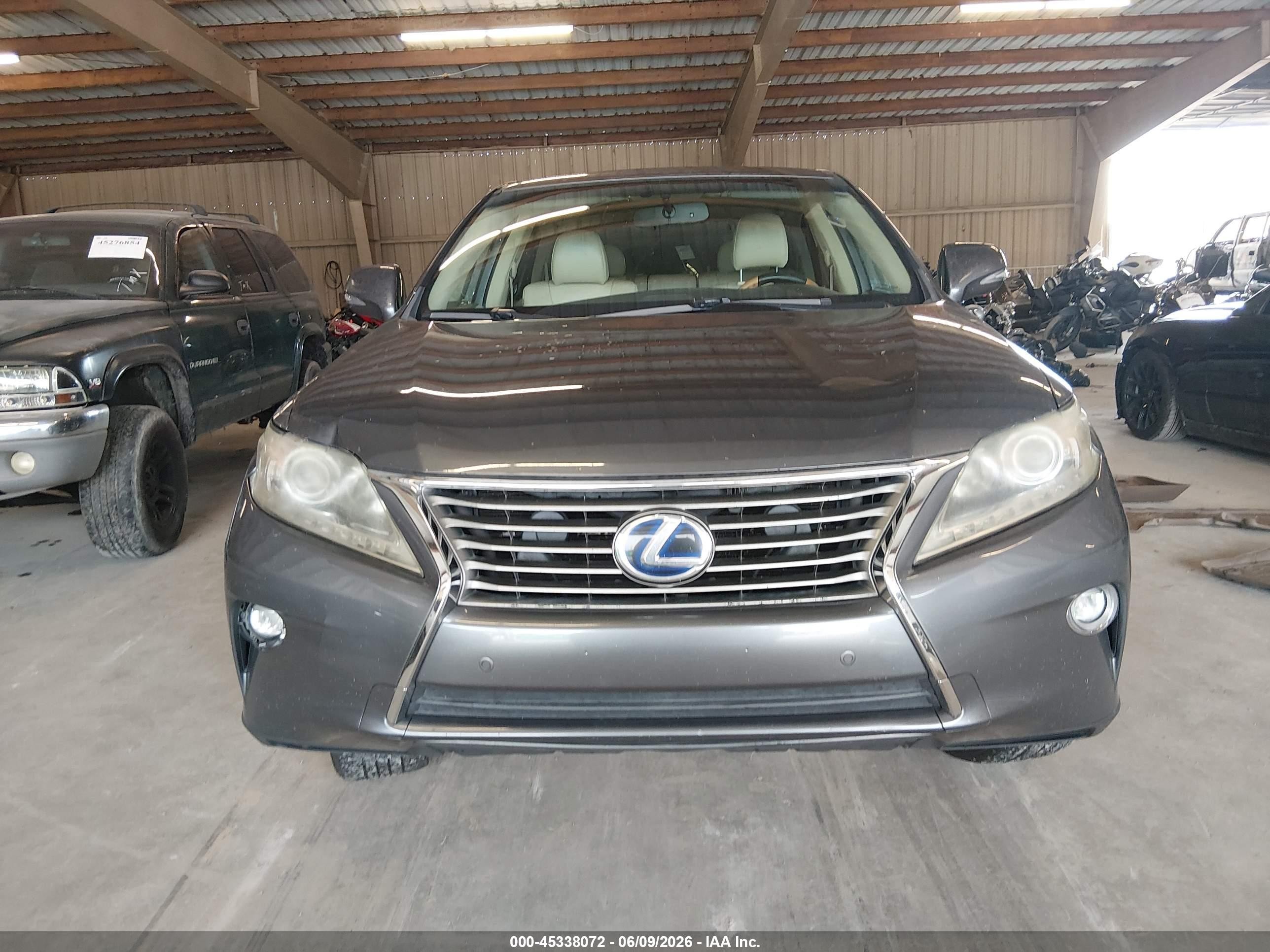 2015 Lexus Rx 450h Gray vin: 2T2ZB1BA6FC003007