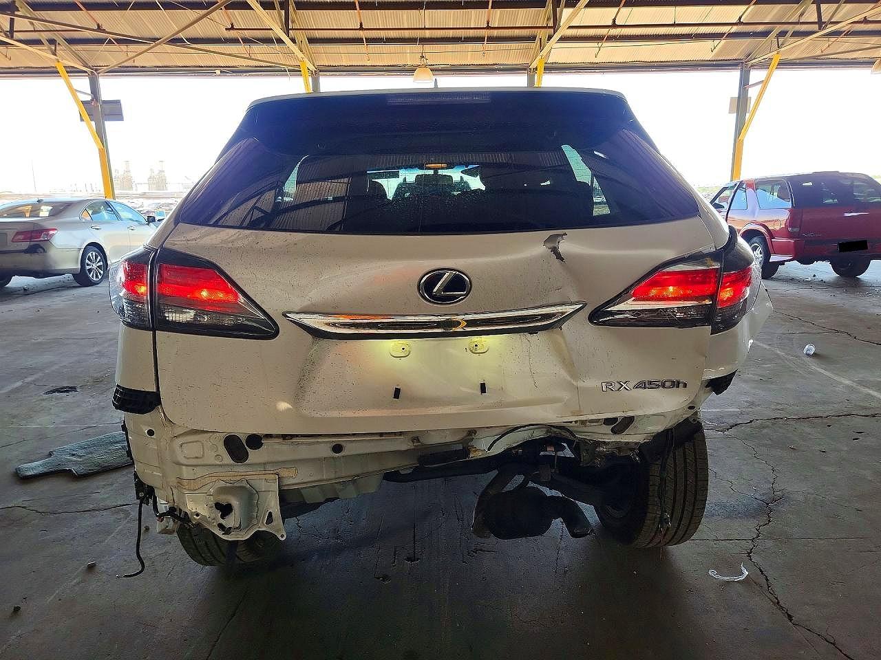 2015 Lexus Rx 450h Белый vin: 2T2ZB1BA8FC001422
