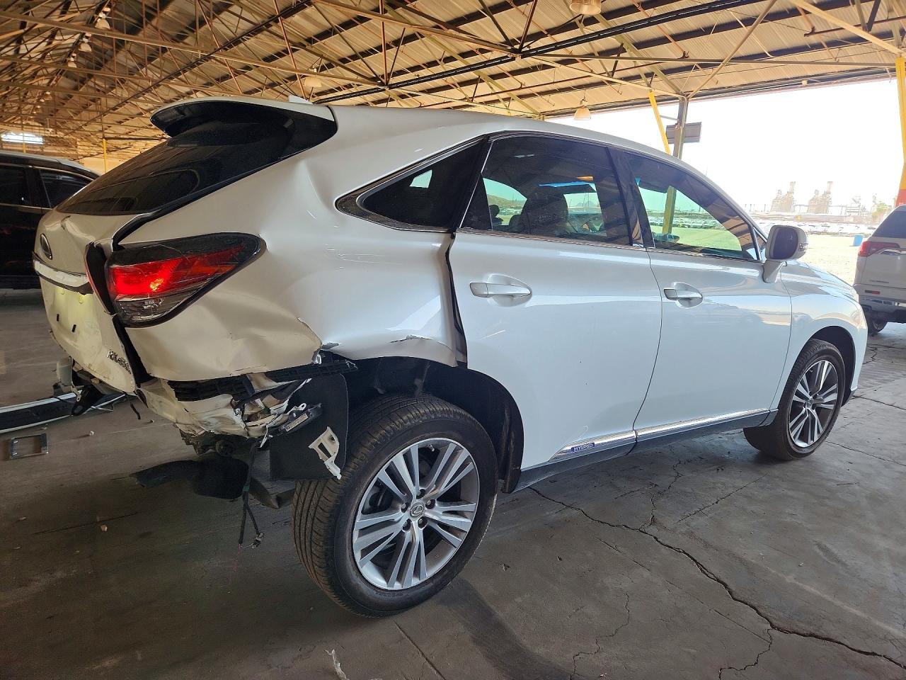 2015 Lexus Rx 450h Белый vin: 2T2ZB1BA8FC001422