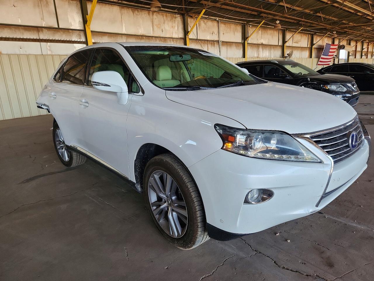 2015 Lexus Rx 450h Белый vin: 2T2ZB1BA8FC001422