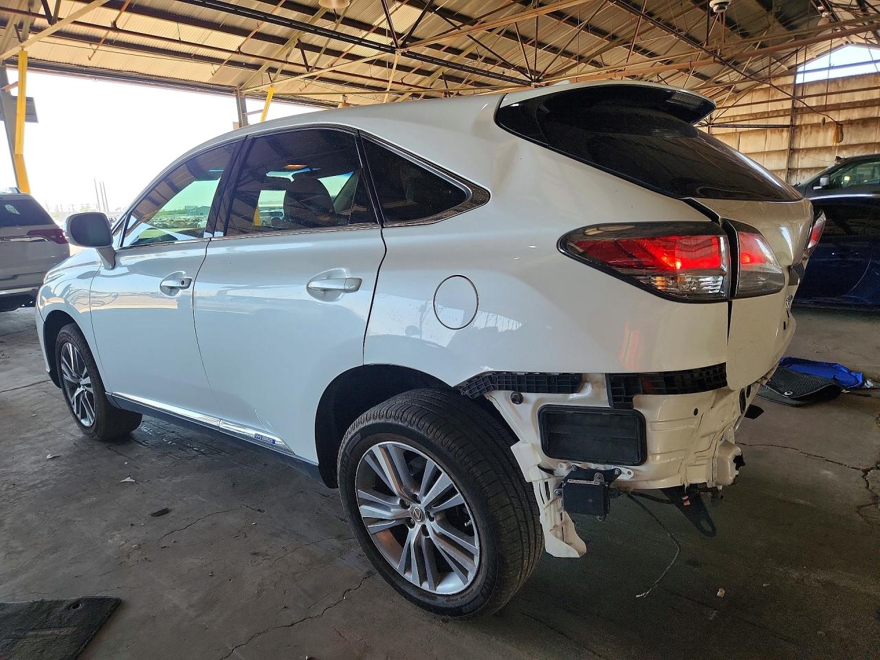 2015 Lexus Rx 450h Белый vin: 2T2ZB1BA8FC001422