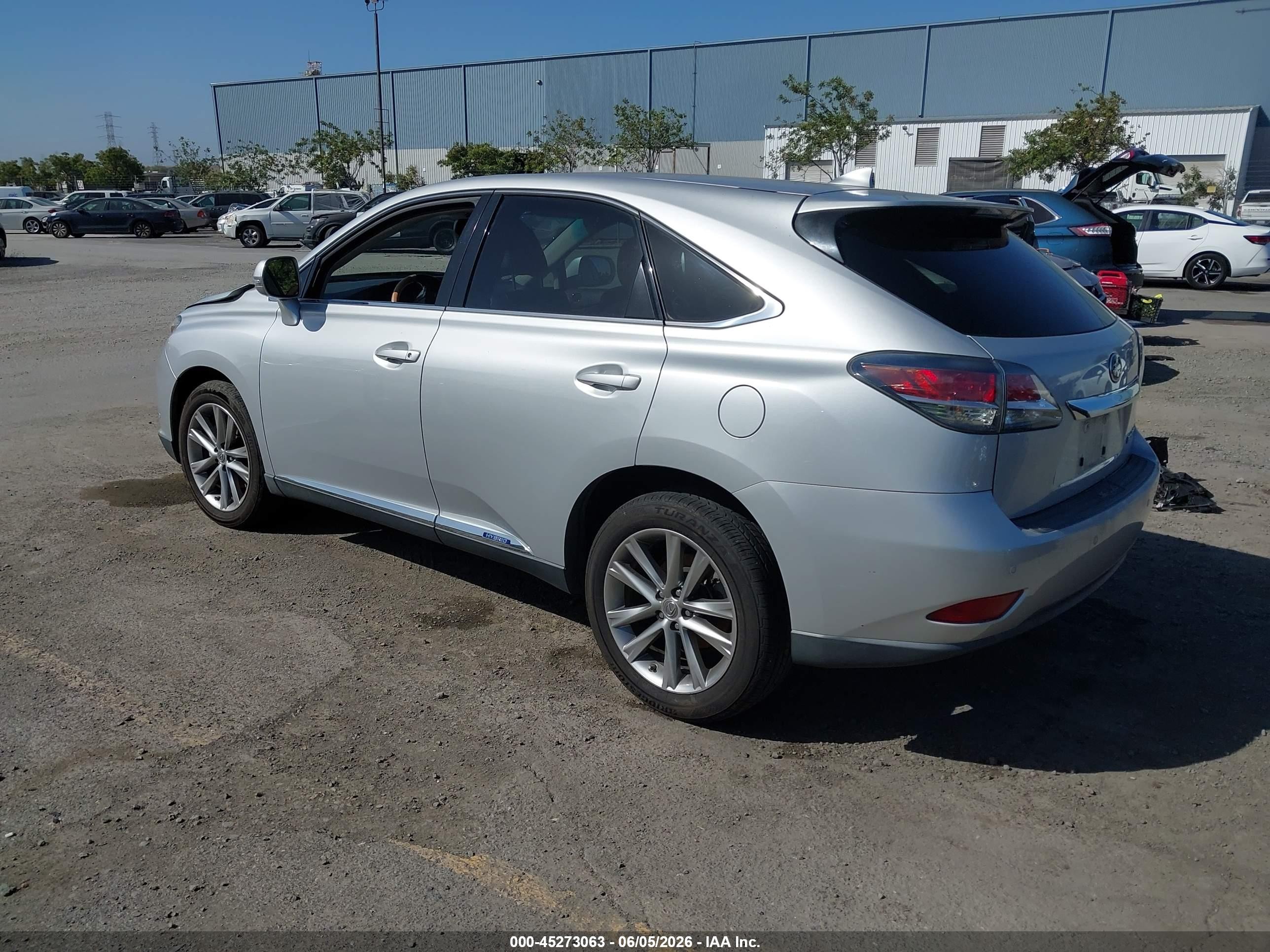 2015 Lexus Rx 450h   Silver vin: 2T2ZB1BA9FC001901