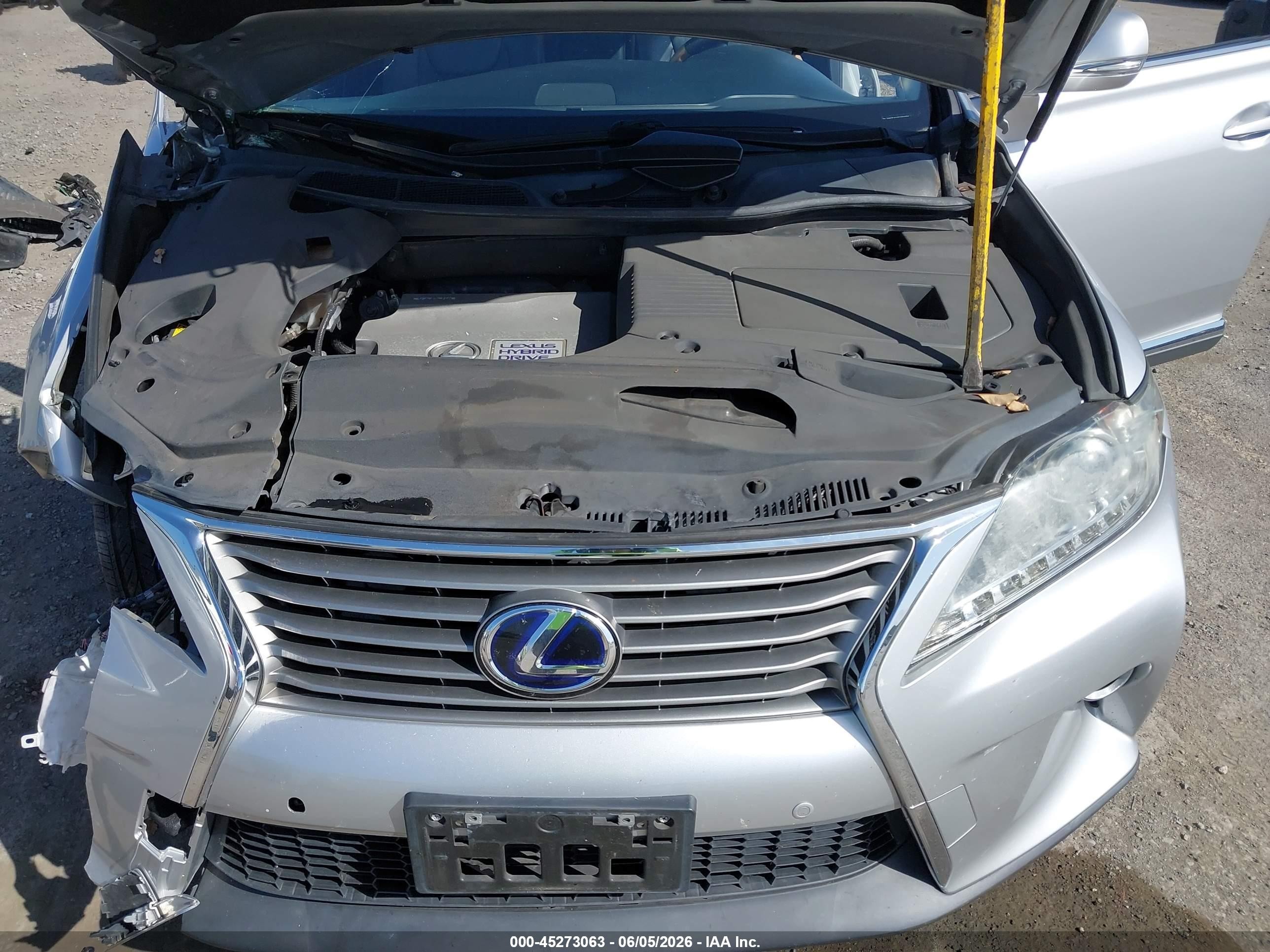 2015 Lexus Rx 450h   Silver vin: 2T2ZB1BA9FC001901