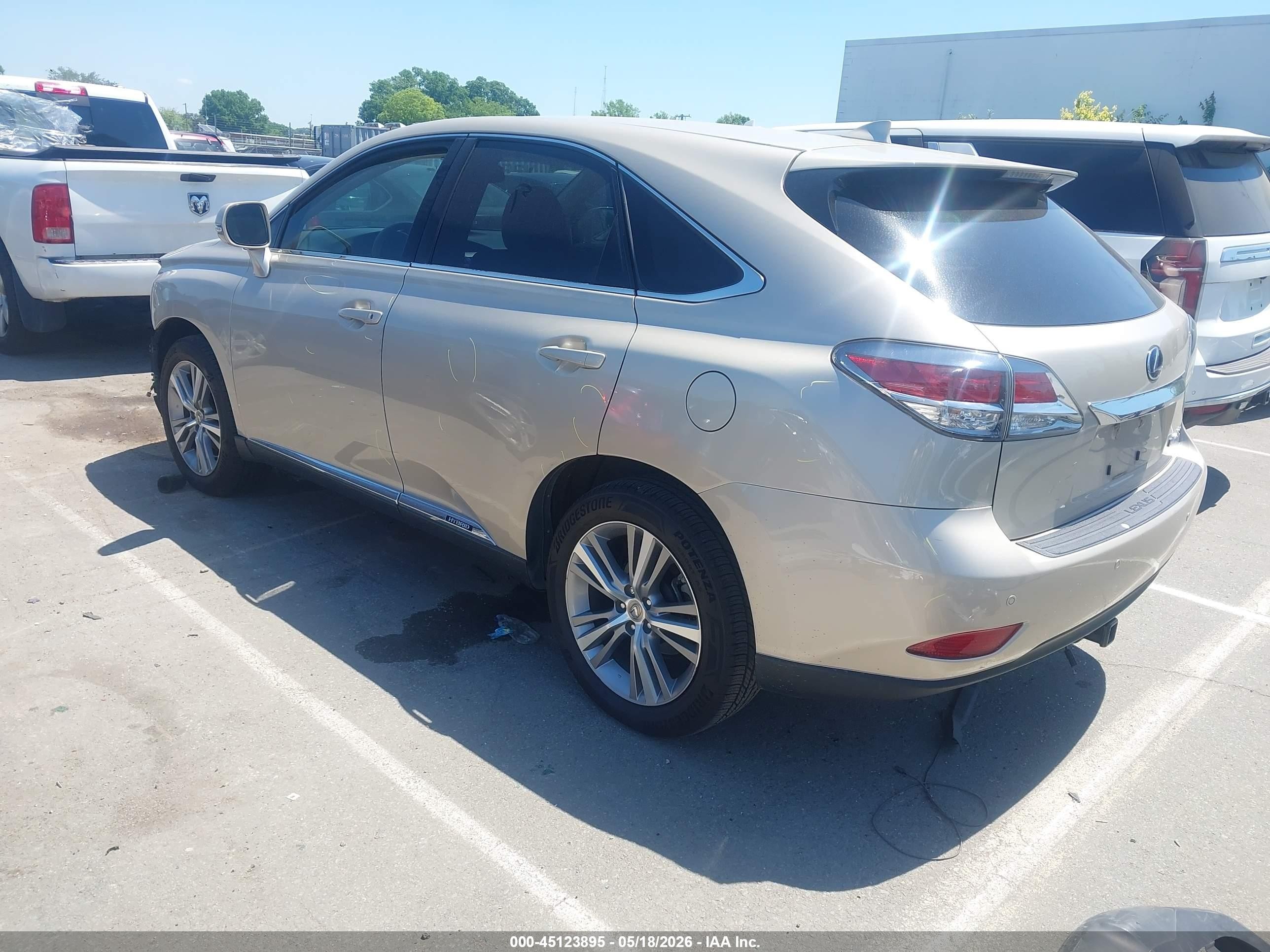 2015 Lexus Rx 450h   Brown vin: 2T2ZB1BAXFC002572