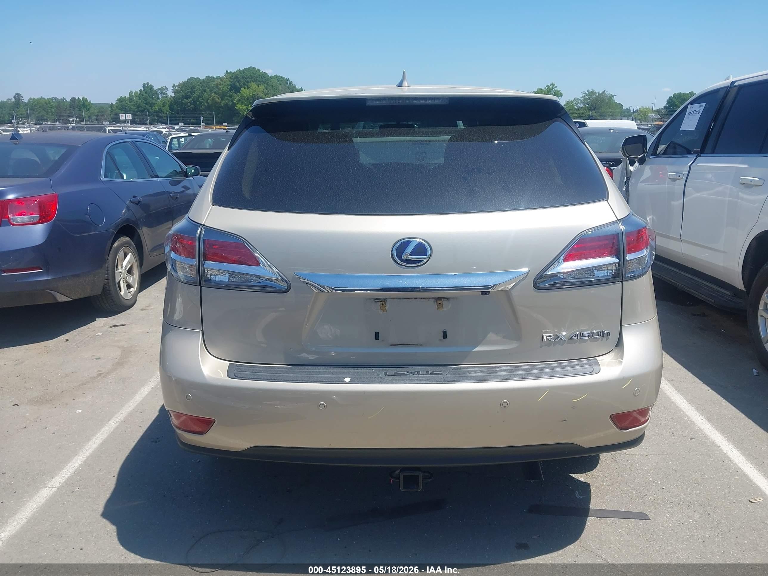 2015 Lexus Rx 450h   Brown vin: 2T2ZB1BAXFC002572