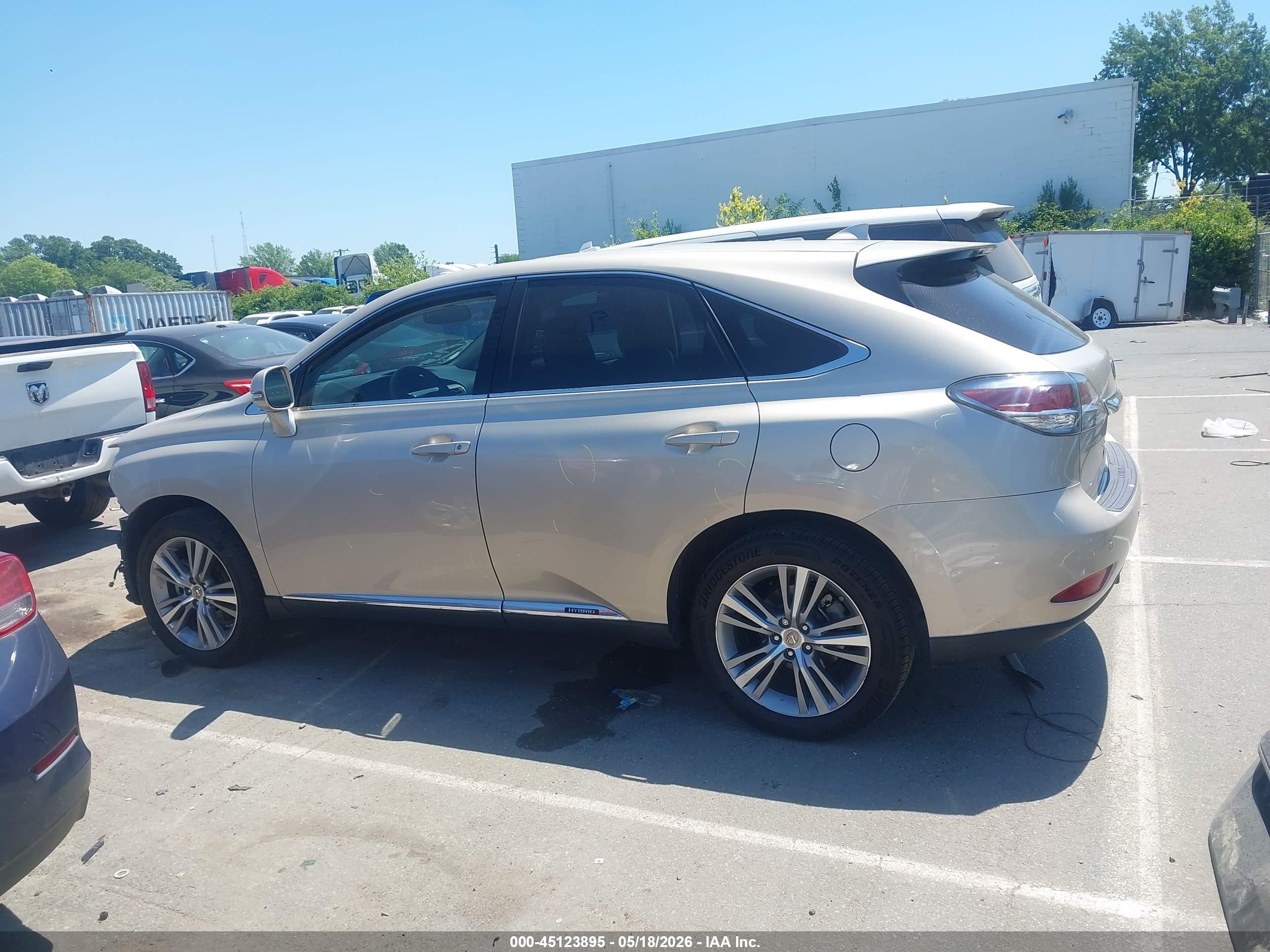 2015 Lexus Rx 450h   Brown vin: 2T2ZB1BAXFC002572