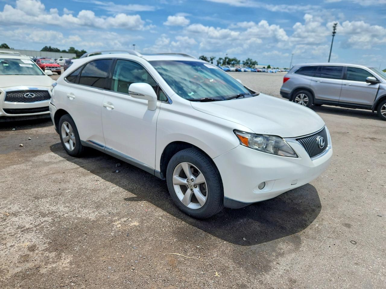 2010 Lexus Rx 350 Белый vin: 2T2ZK1BA0AC007529