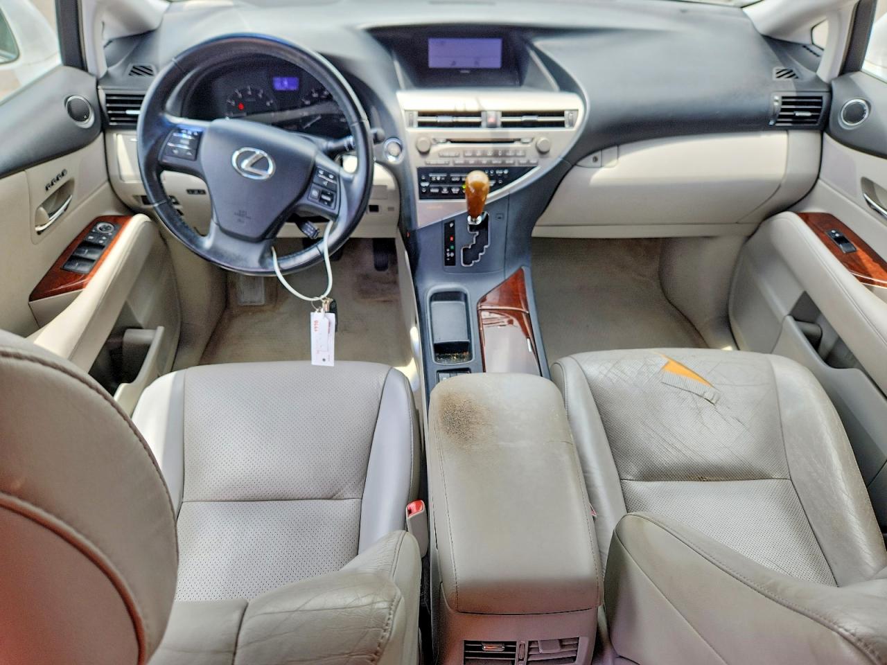 2010 Lexus Rx 350 Белый vin: 2T2ZK1BA0AC007529