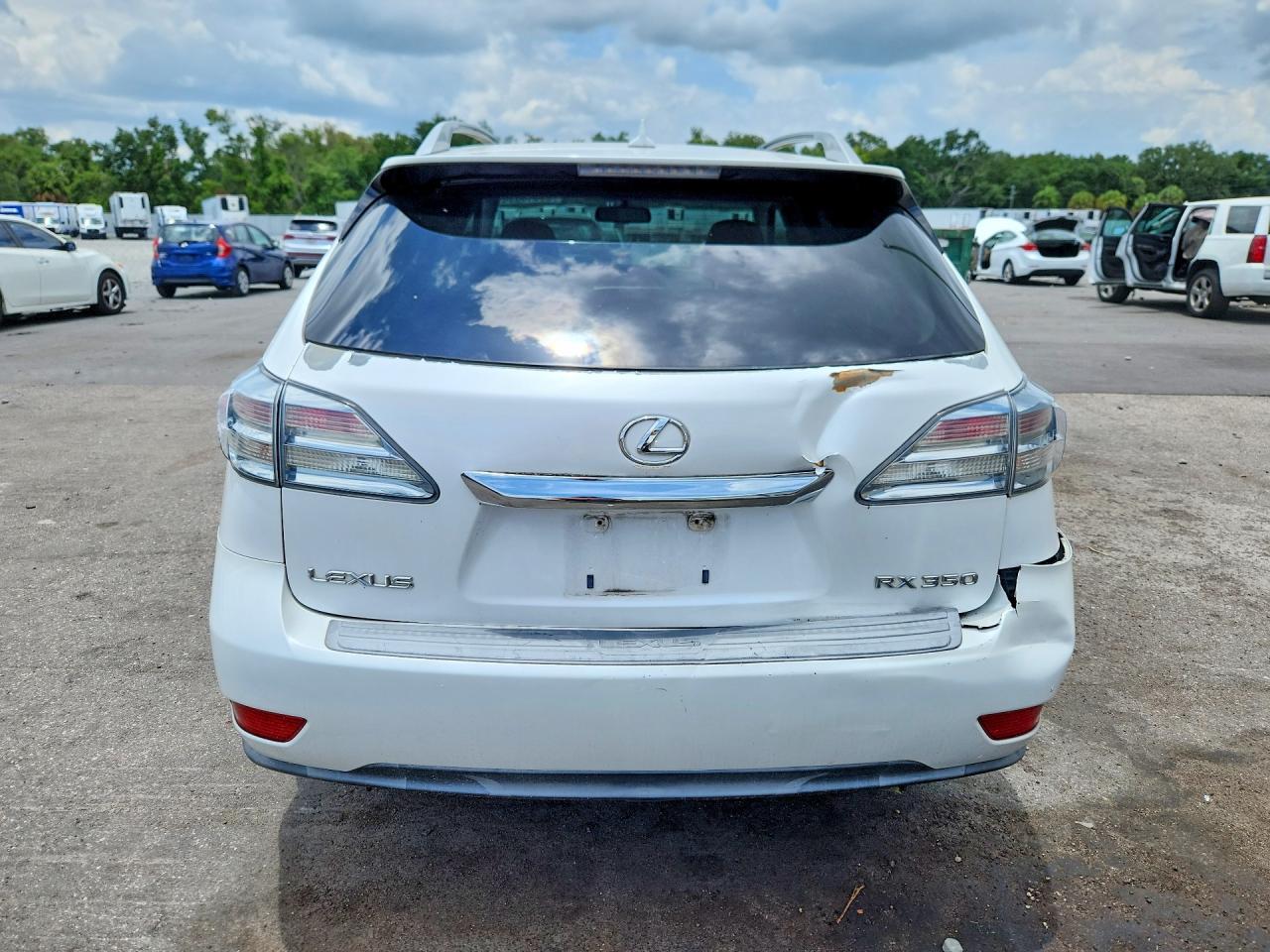 2010 Lexus Rx 350 Белый vin: 2T2ZK1BA0AC007529