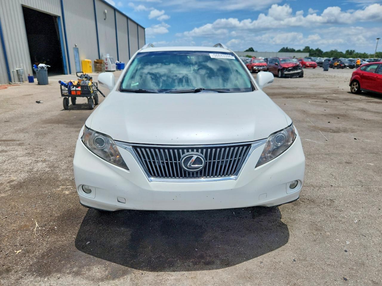 2010 Lexus Rx 350 Белый vin: 2T2ZK1BA0AC007529