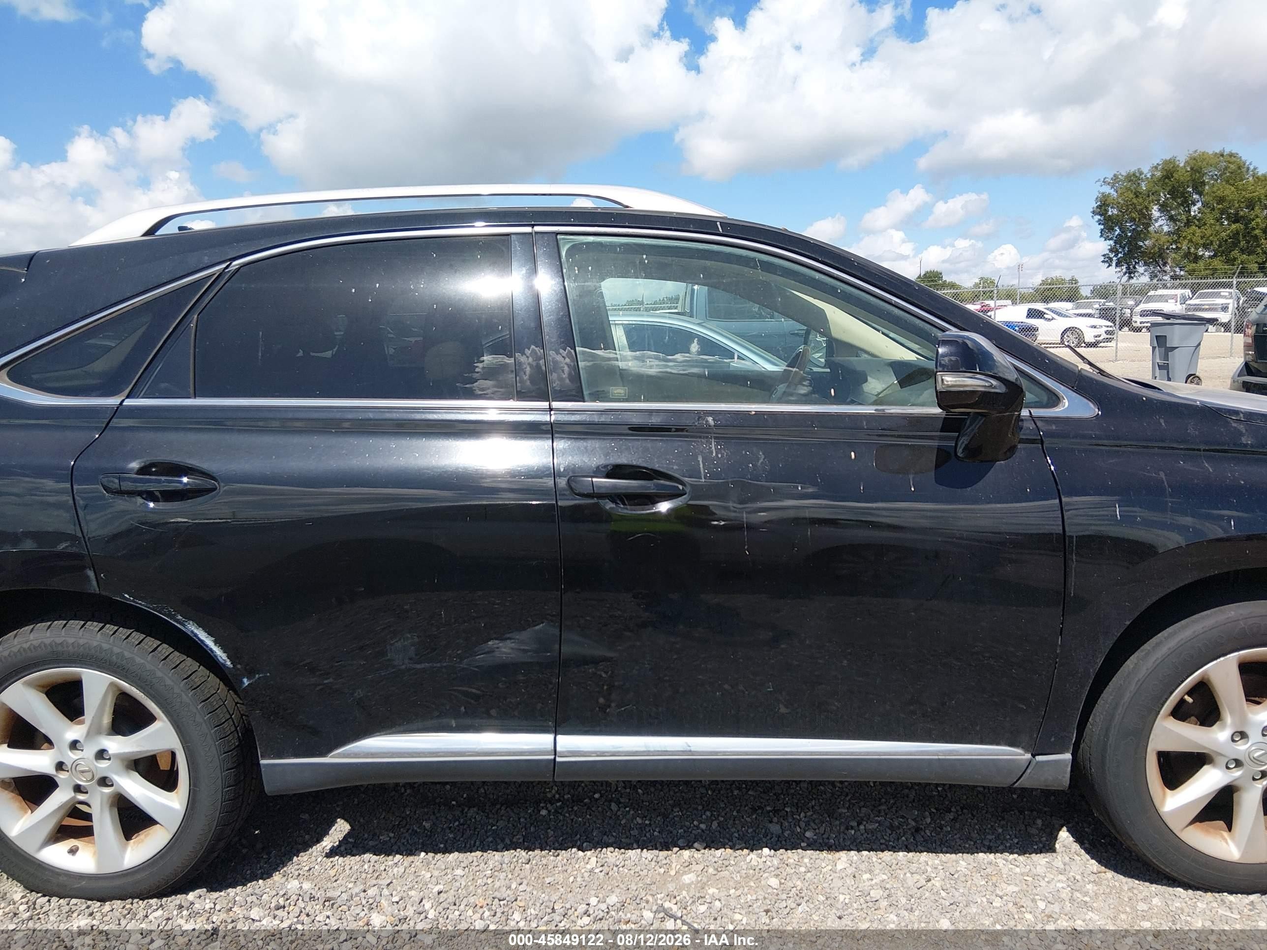 2010 Lexus Rx 350   Black vin: 2T2ZK1BA0AC008003