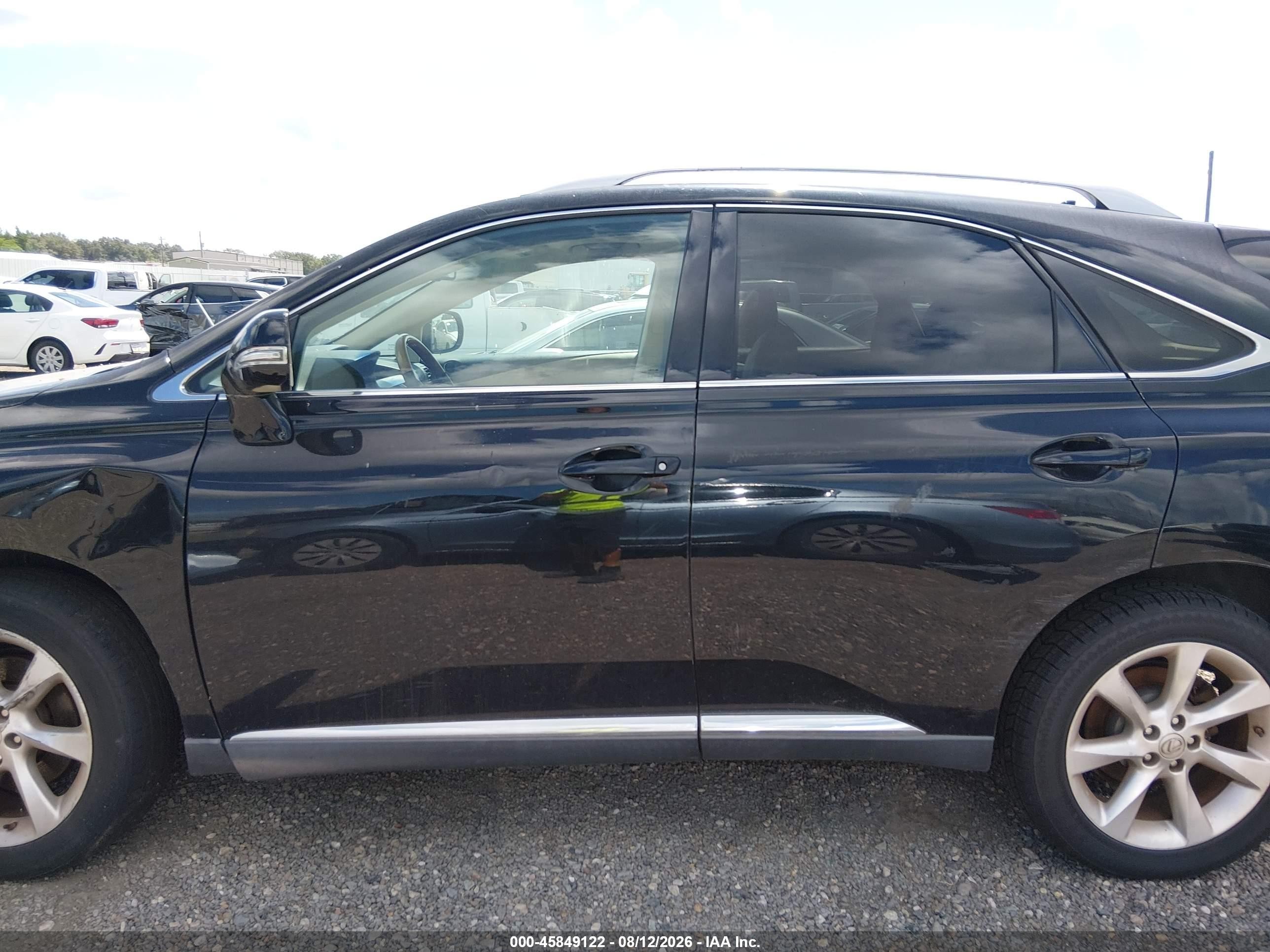 2010 Lexus Rx 350   Black vin: 2T2ZK1BA0AC008003