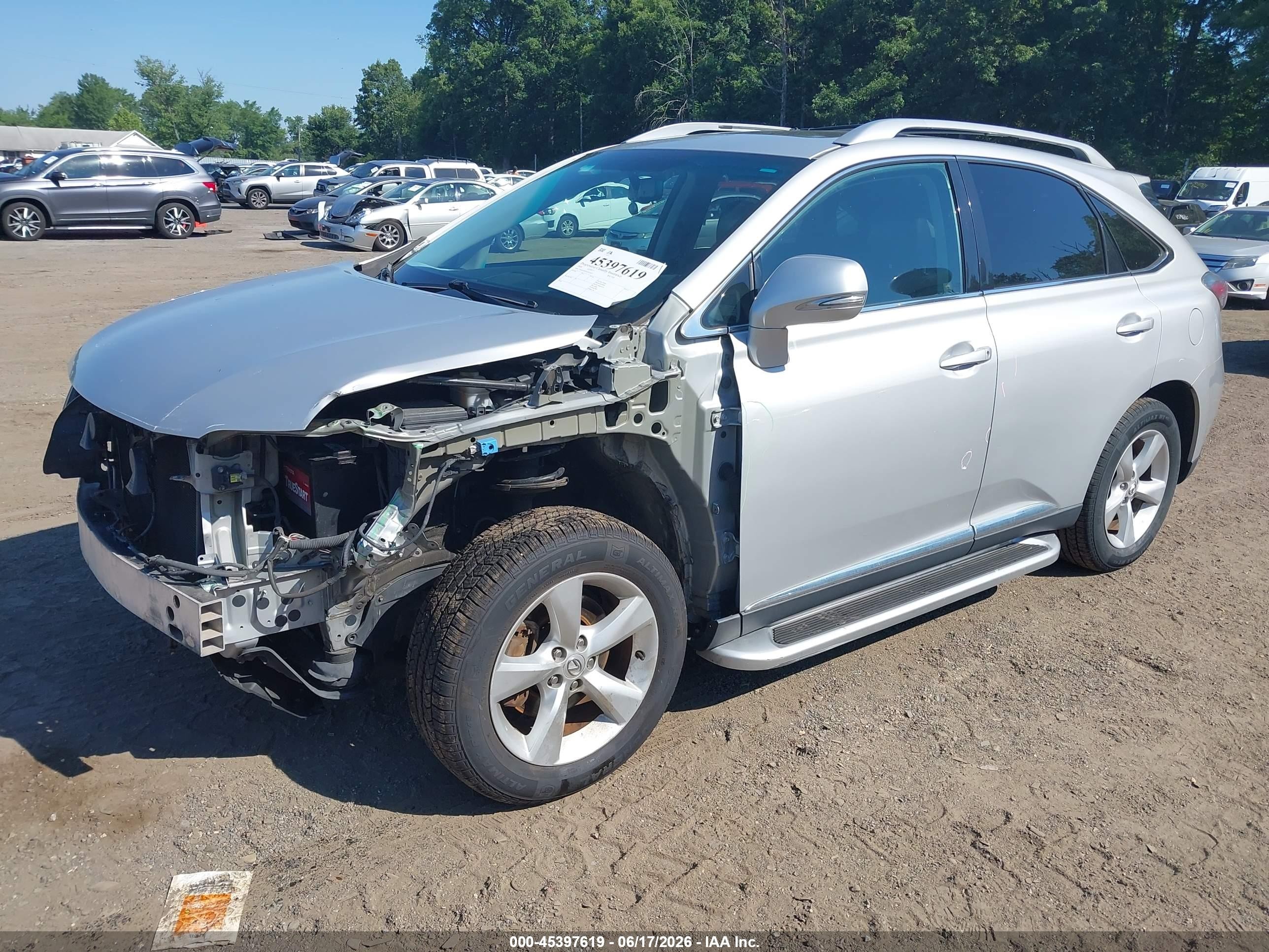 2010 Lexus Rx 350 Silver vin: 2T2ZK1BA0AC012472