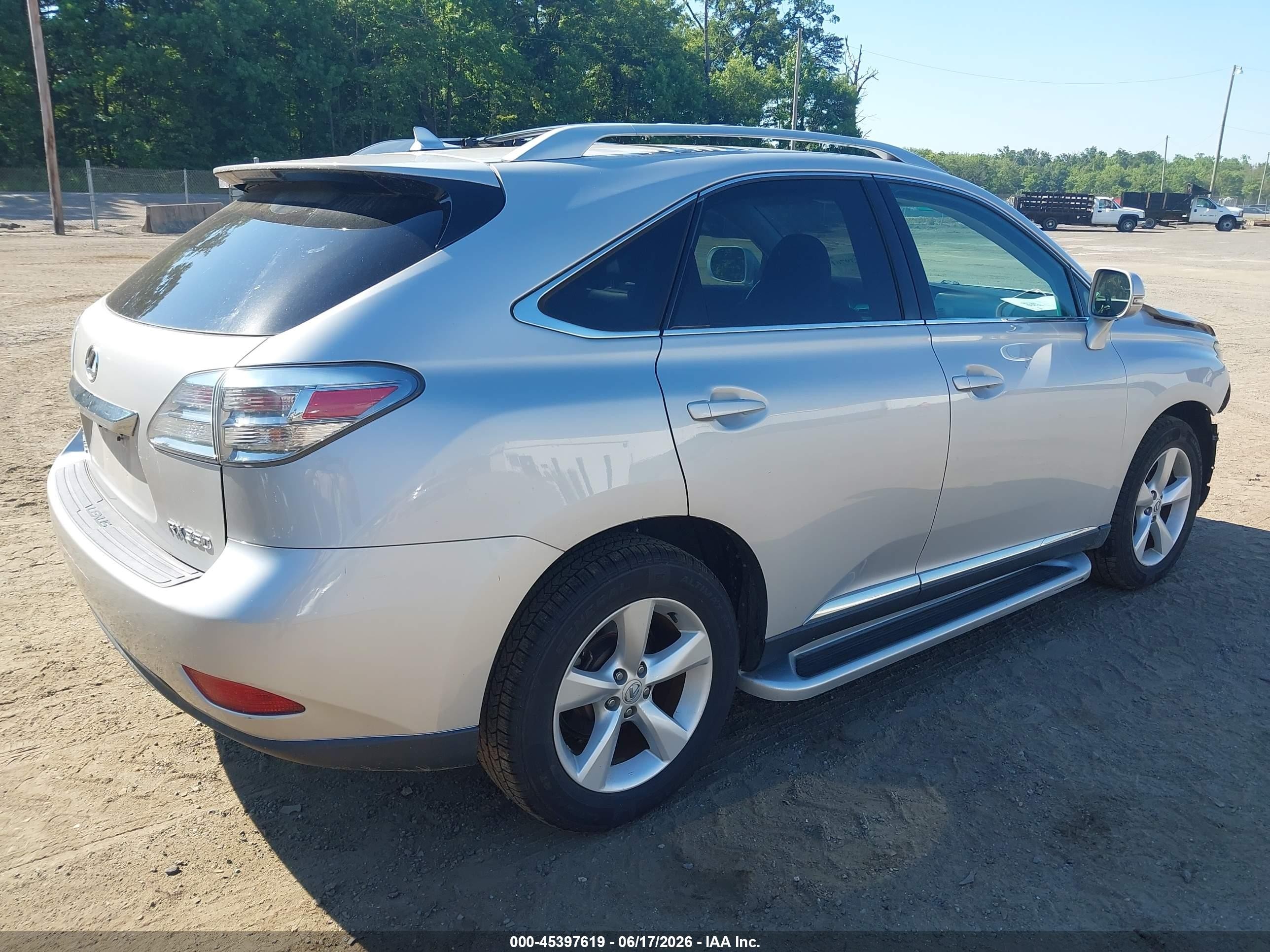 2010 Lexus Rx 350 Silver vin: 2T2ZK1BA0AC012472