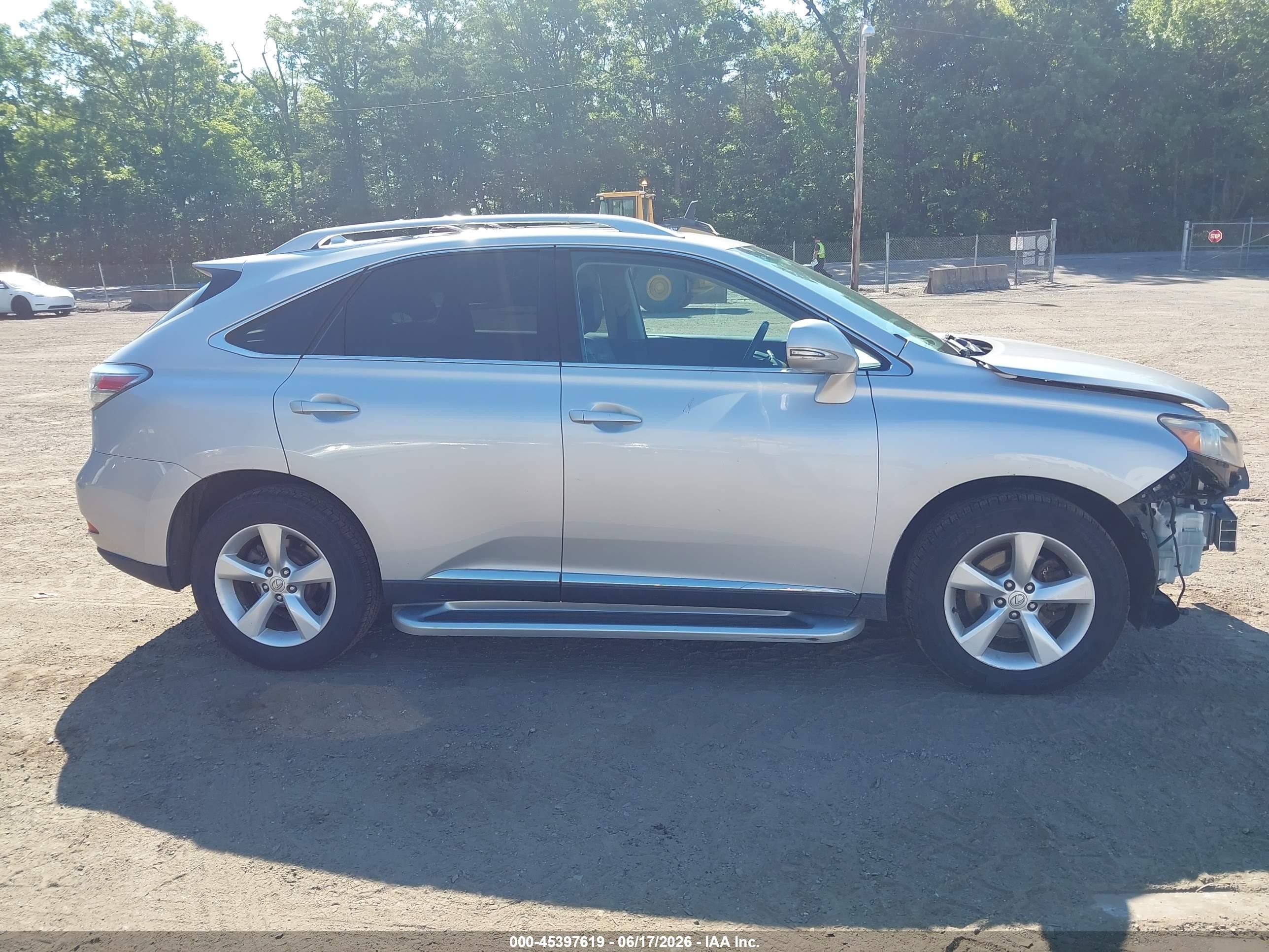 2010 Lexus Rx 350 Silver vin: 2T2ZK1BA0AC012472