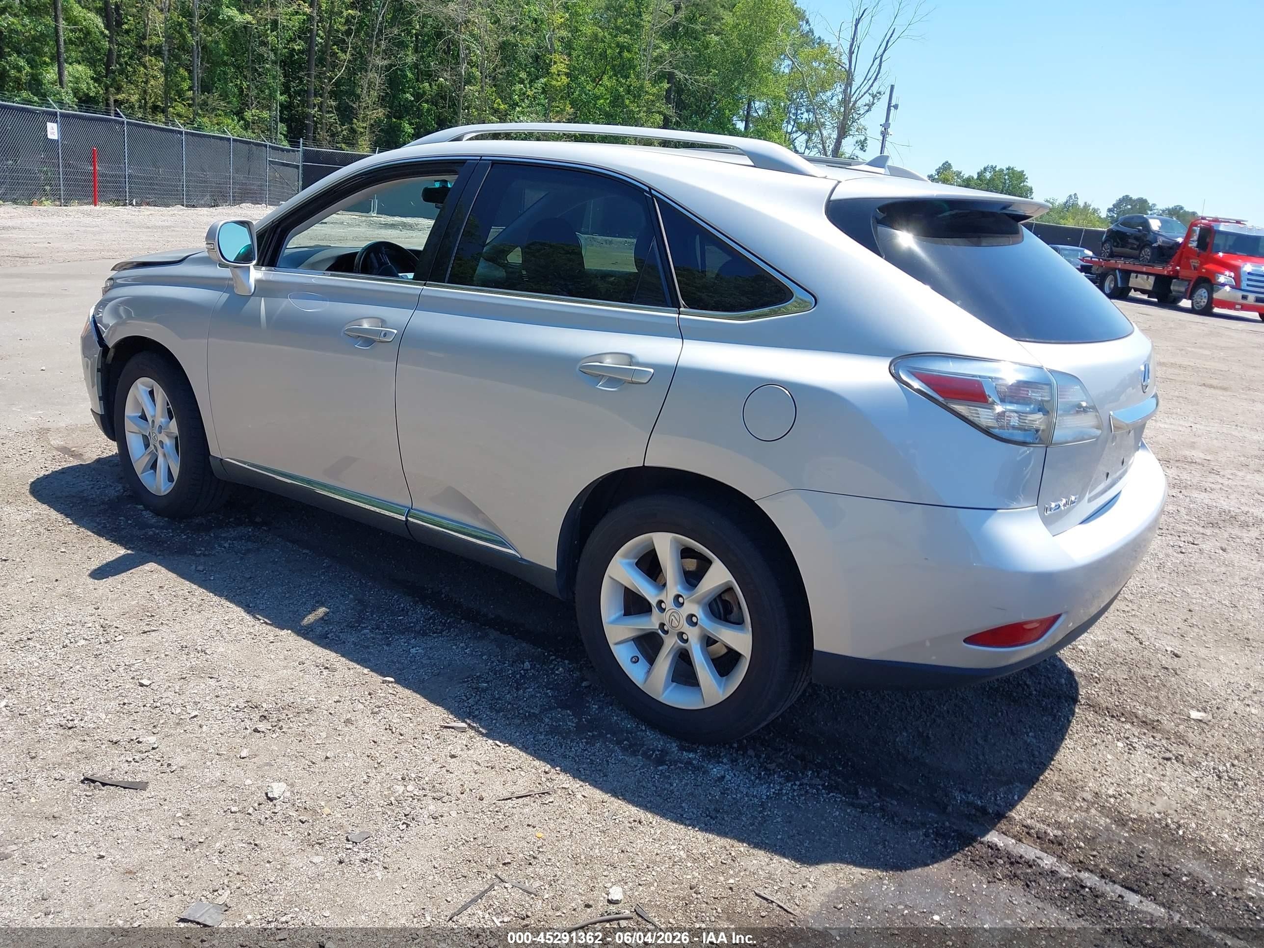 2010 Lexus Rx 350   Silver vin: 2T2ZK1BA0AC013704