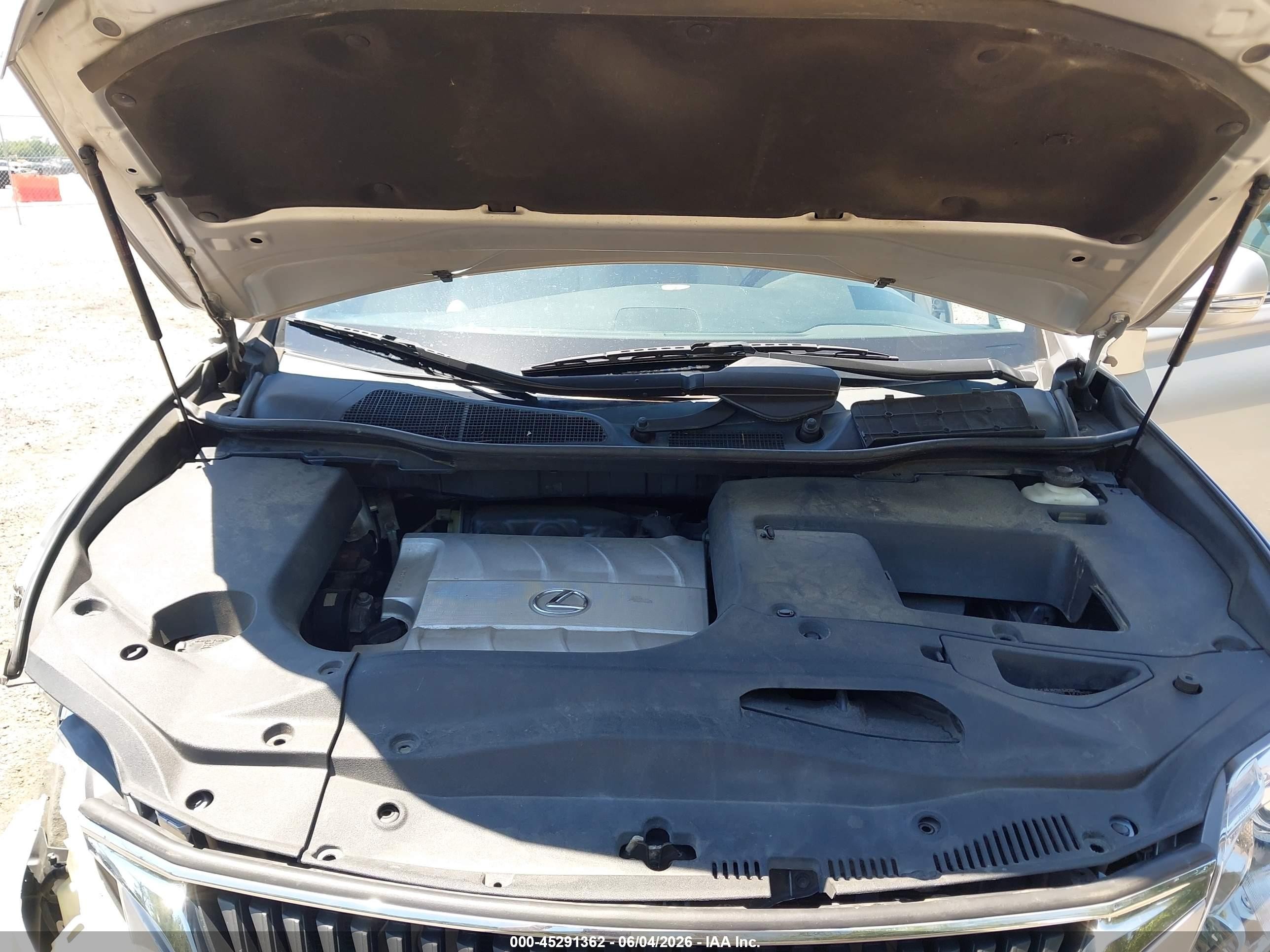 2010 Lexus Rx 350   Silver vin: 2T2ZK1BA0AC013704