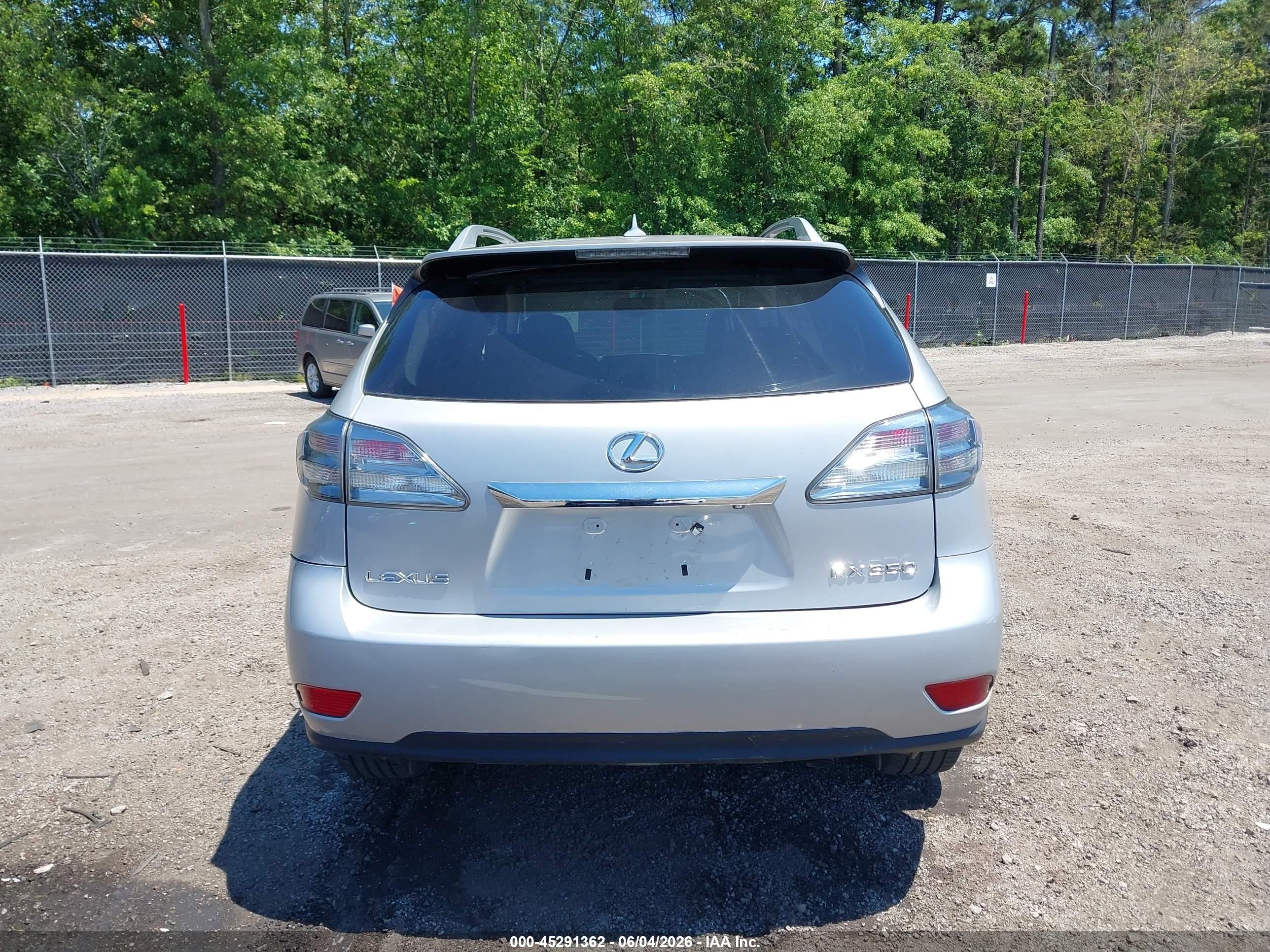 2010 Lexus Rx 350   Silver vin: 2T2ZK1BA0AC013704