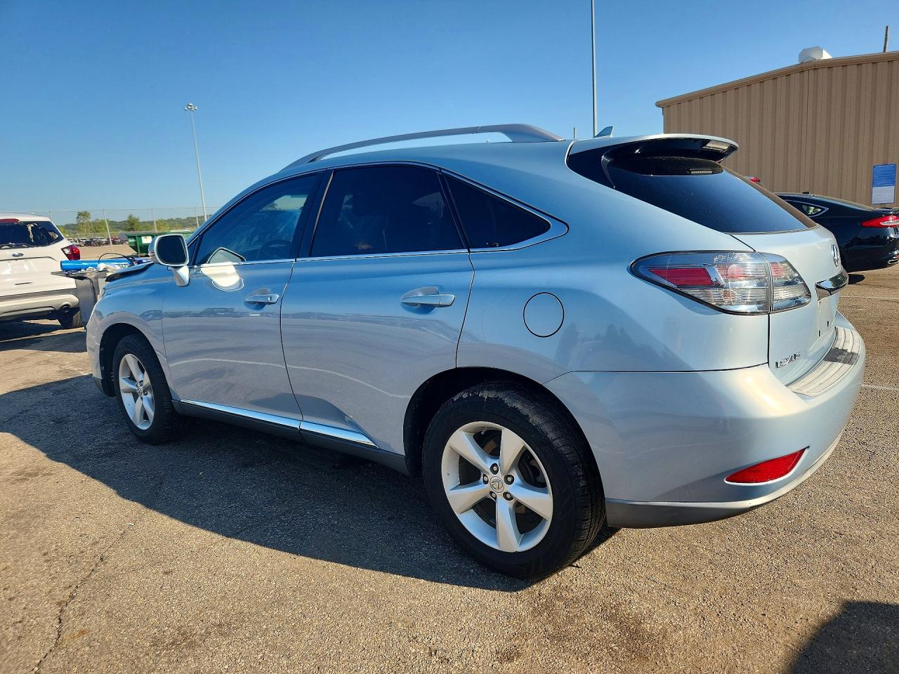 2010 Lexus Rx 350 Silver vin: 2T2ZK1BA0AC014092