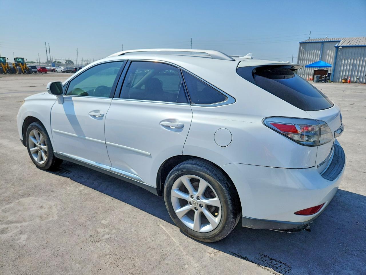 2010 Lexus Rx 350 Белый vin: 2T2ZK1BA0AC015730