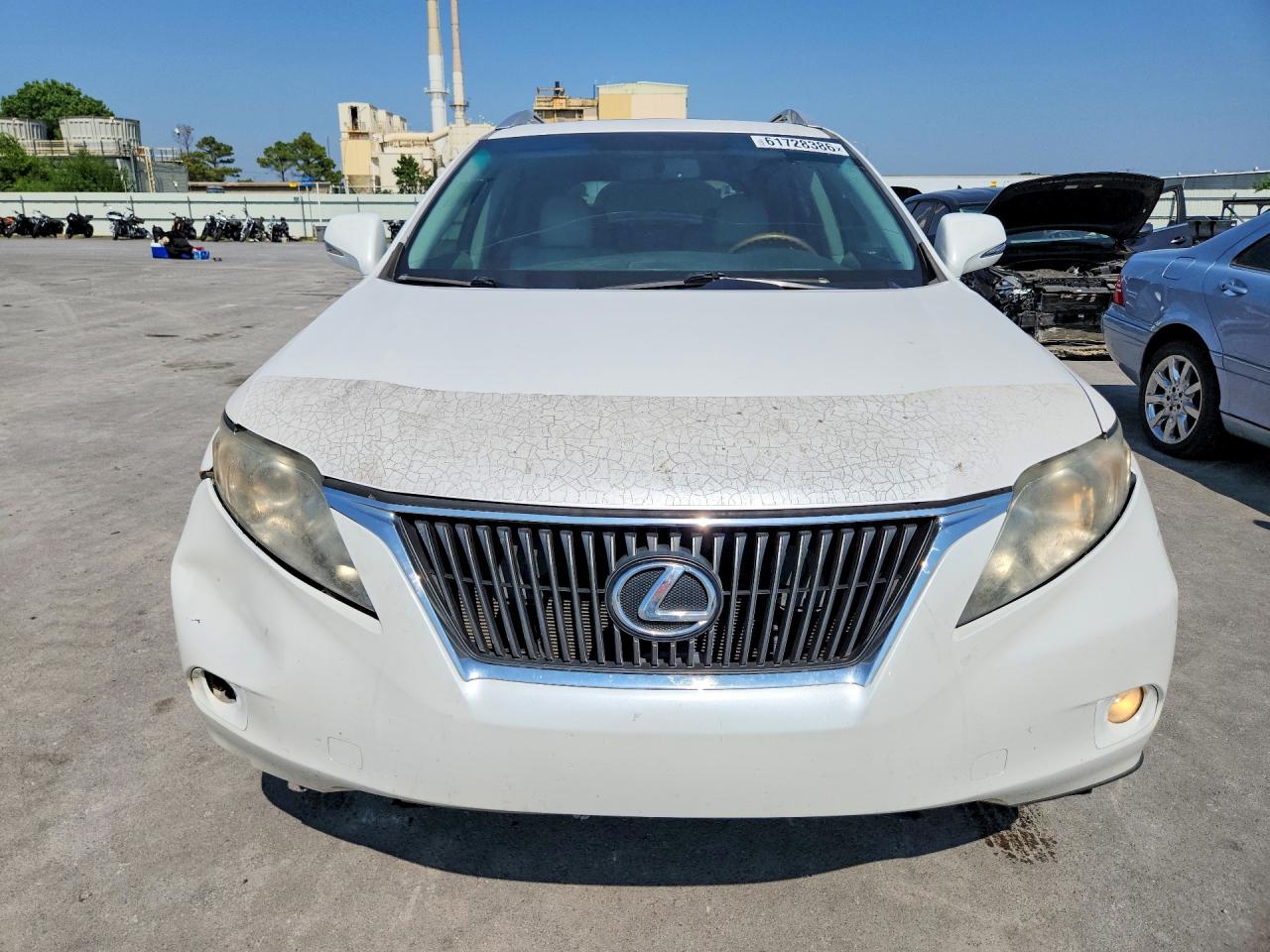 2010 Lexus Rx 350 Белый vin: 2T2ZK1BA0AC015730