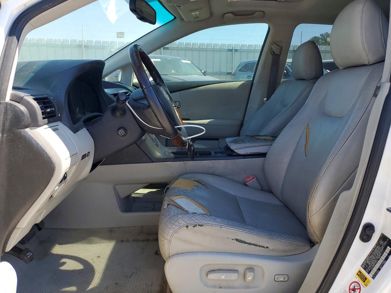 2010 Lexus Rx 350 White vin: 2T2ZK1BA0AC015730