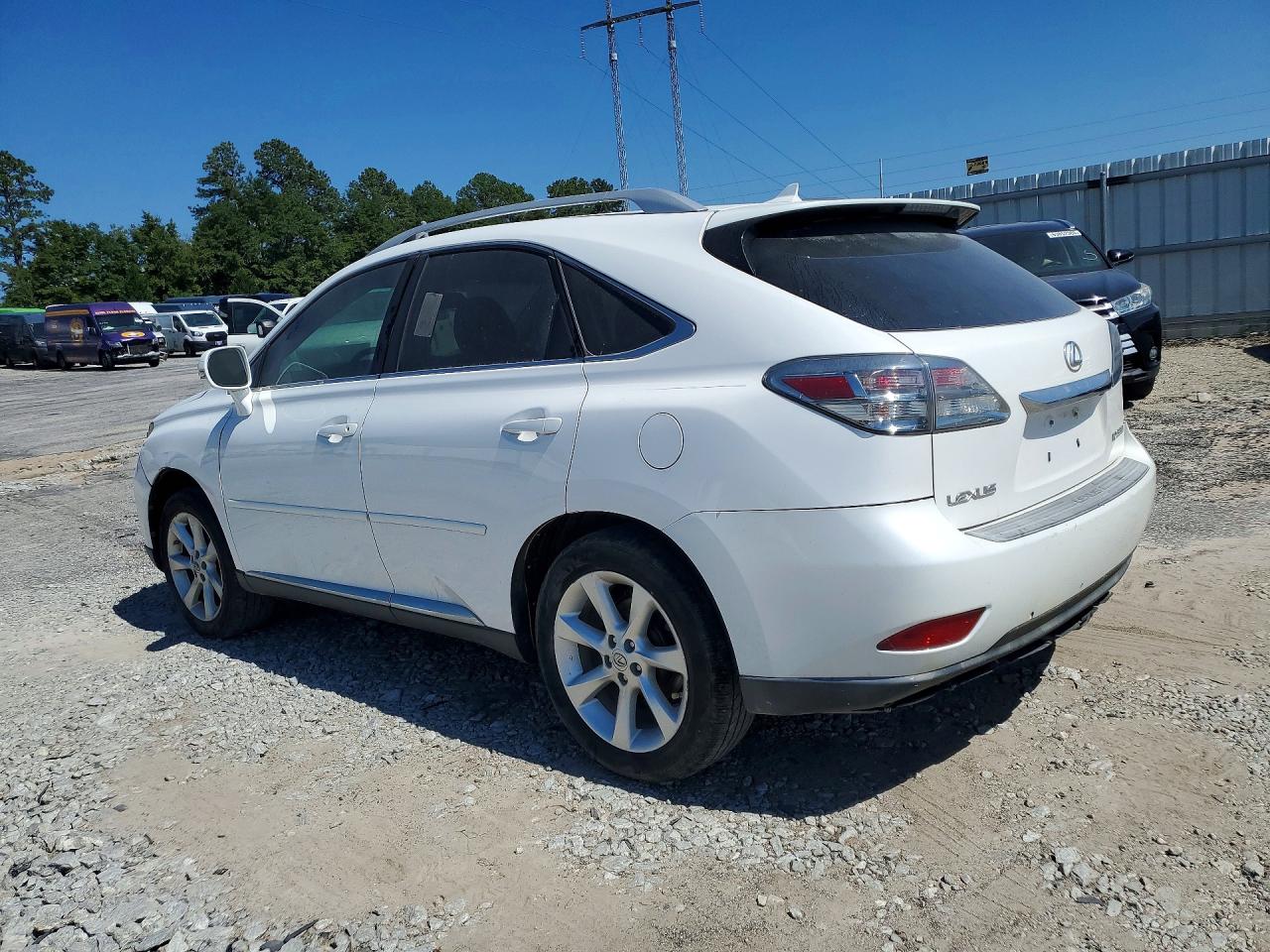 2010 Lexus Rx 350 White vin: 2T2ZK1BA0AC015730