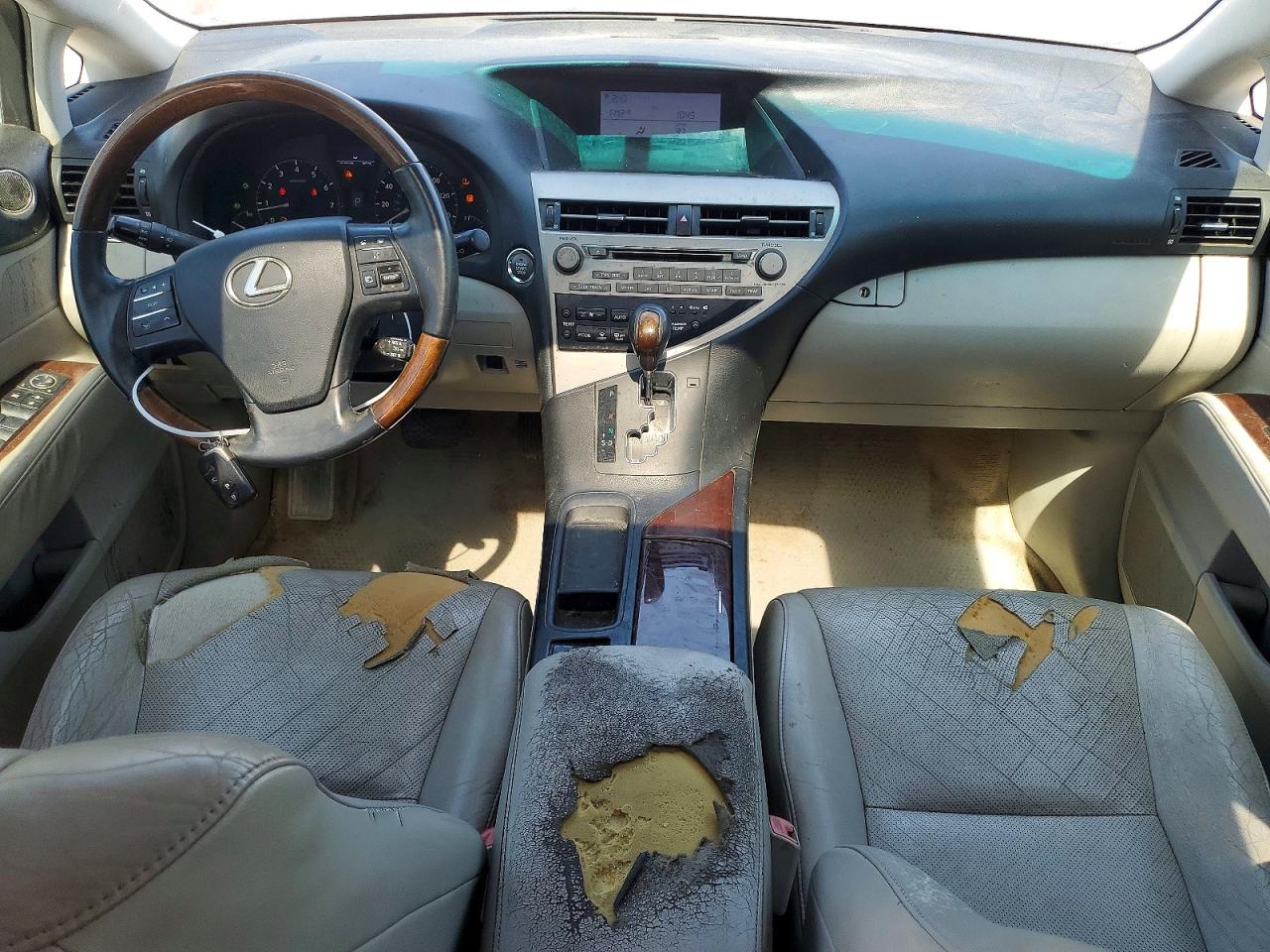 2010 Lexus Rx 350 White vin: 2T2ZK1BA0AC015730