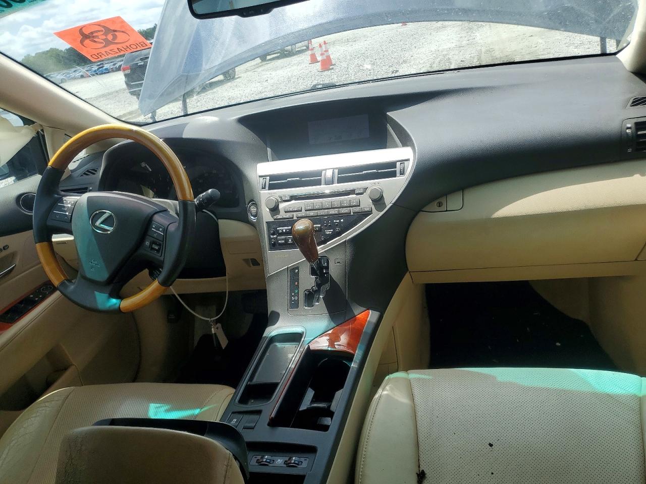2010 Lexus Rx 350 Blue vin: 2T2ZK1BA0AC023603