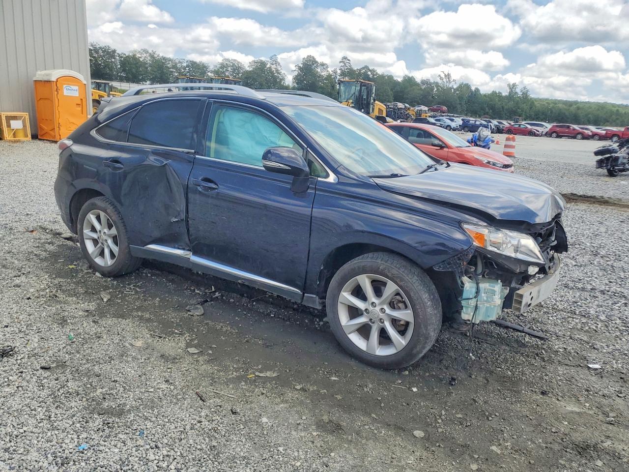 2010 Lexus Rx 350 Blue vin: 2T2ZK1BA0AC023603