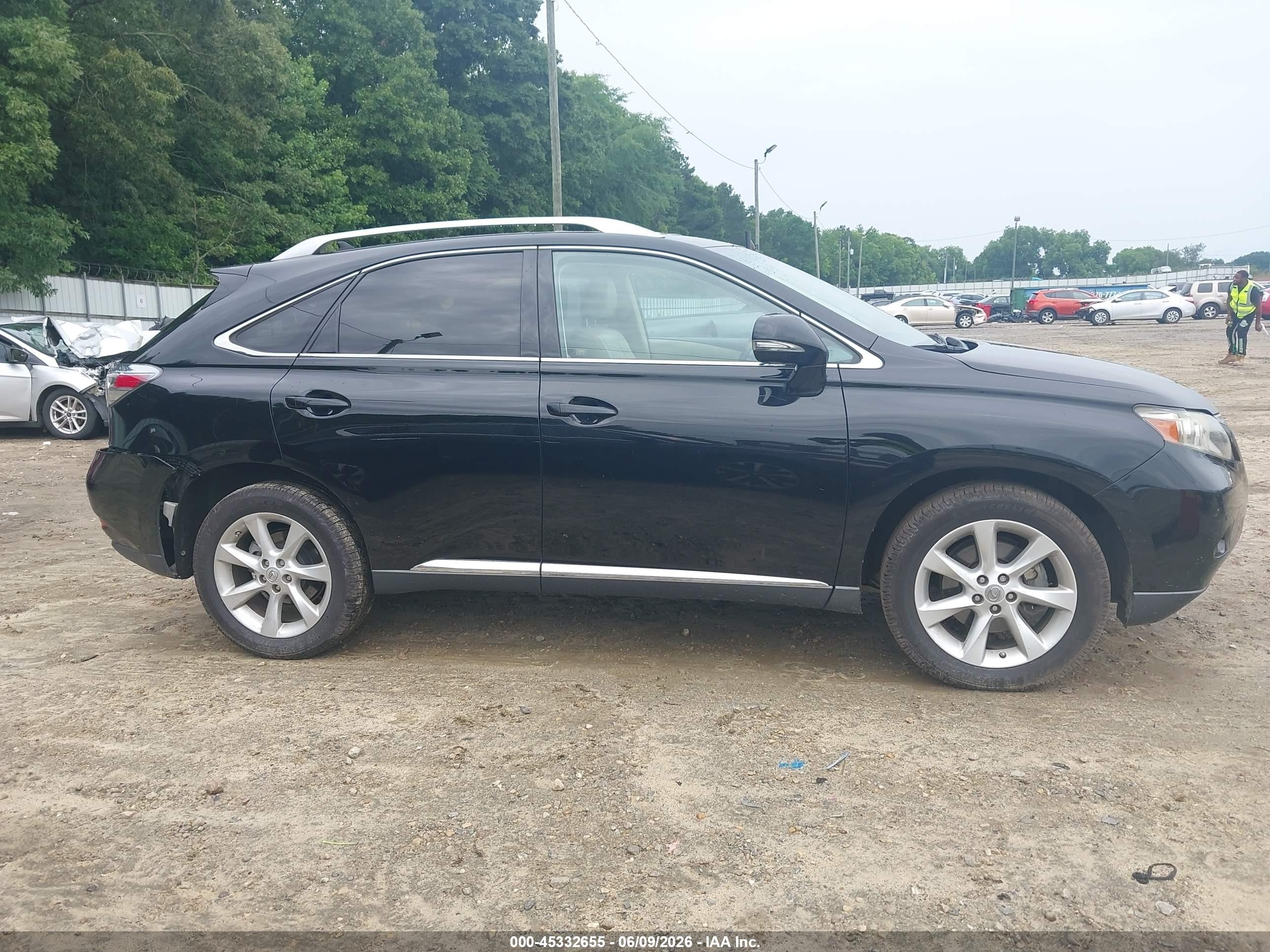2010 Lexus Rx 350   Black vin: 2T2ZK1BA0AC026887