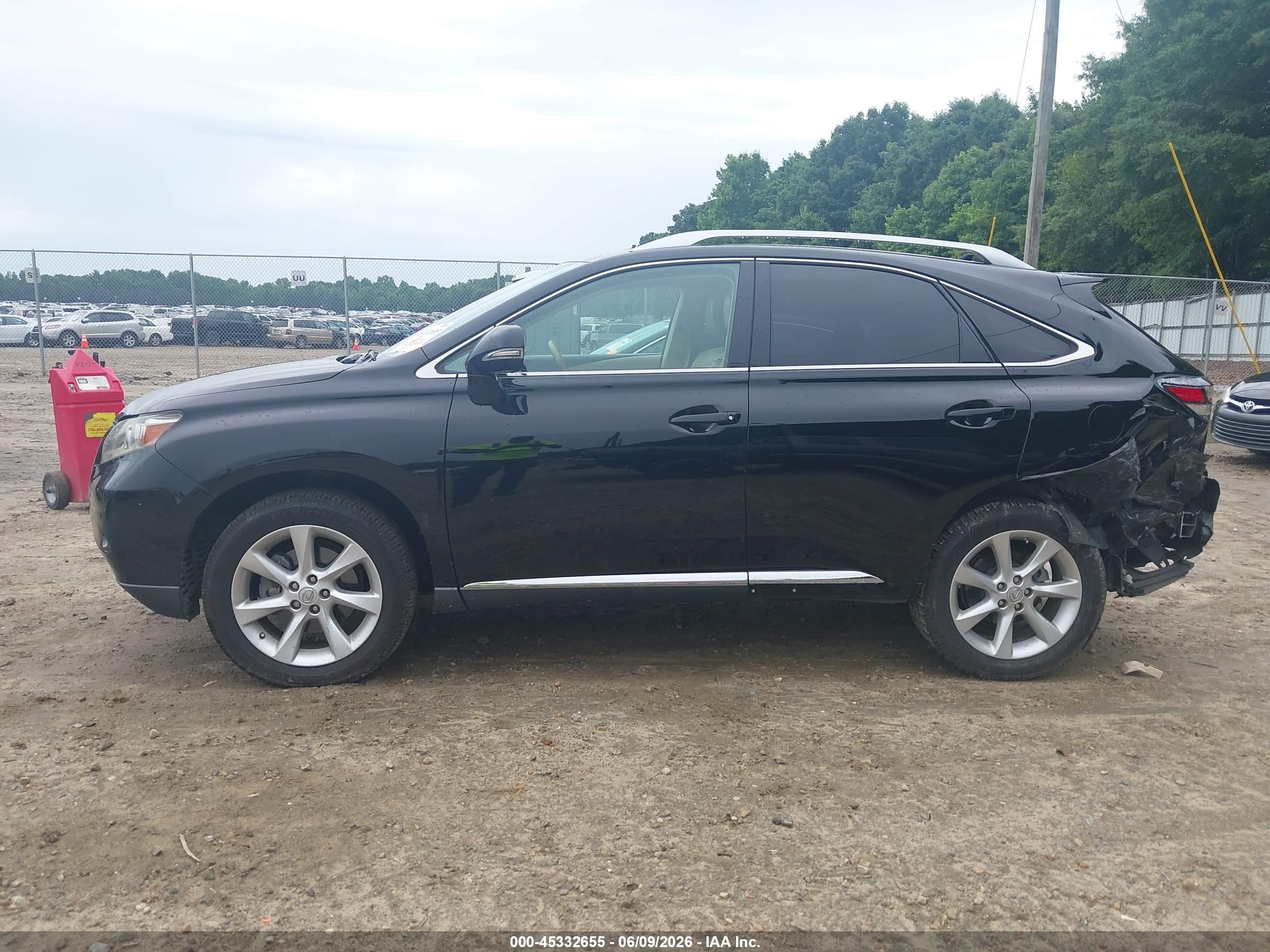 2010 Lexus Rx 350   Black vin: 2T2ZK1BA0AC026887