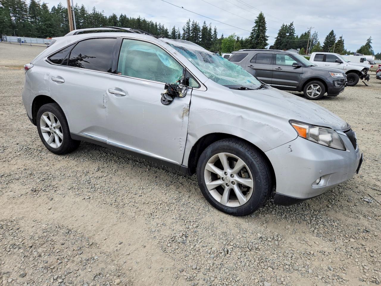 2010 Lexus Rx 350 Silver vin: 2T2ZK1BA0AC030907