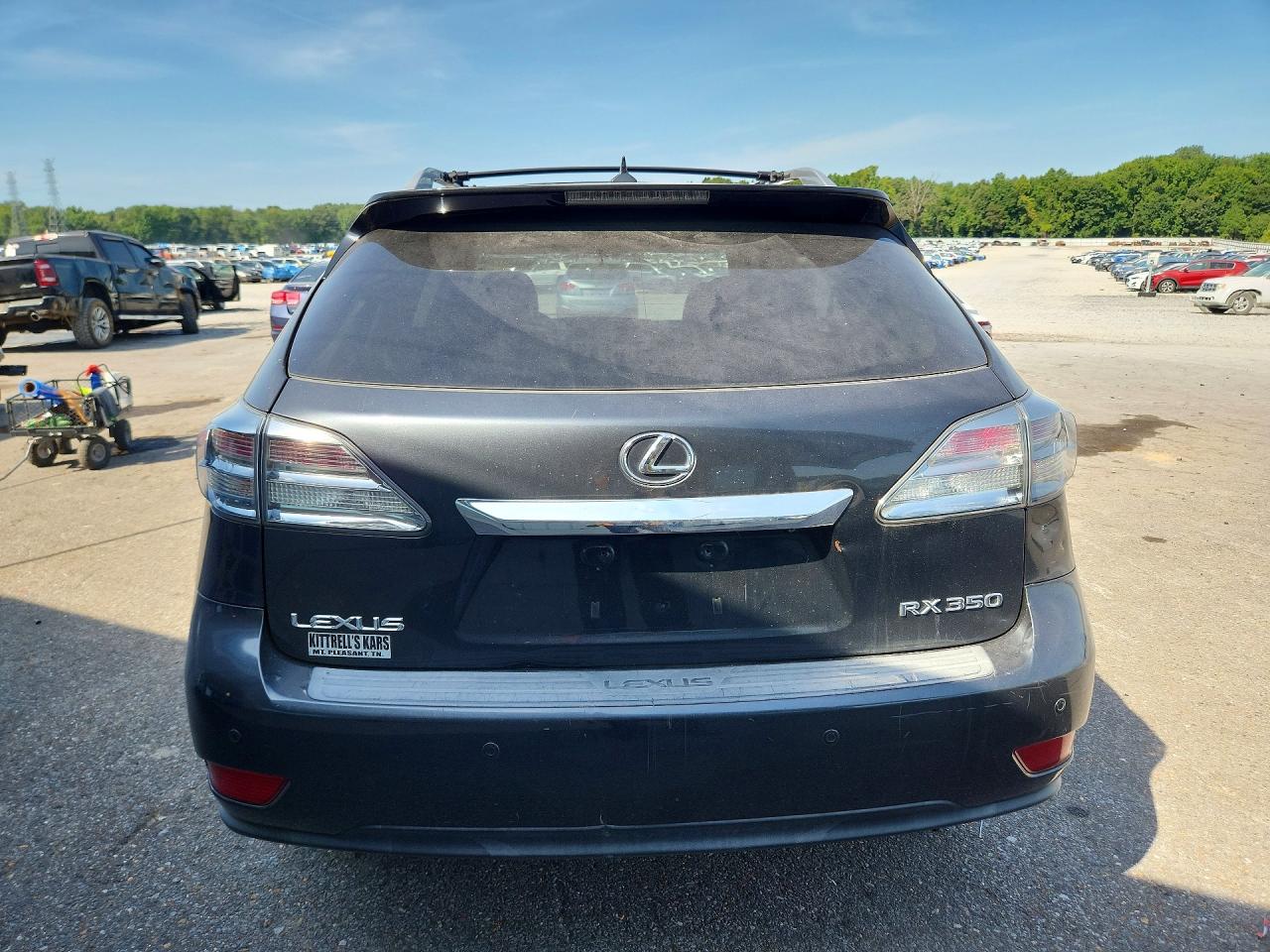 2010 Lexus Rx 350 Черный vin: 2T2ZK1BA0AC039400