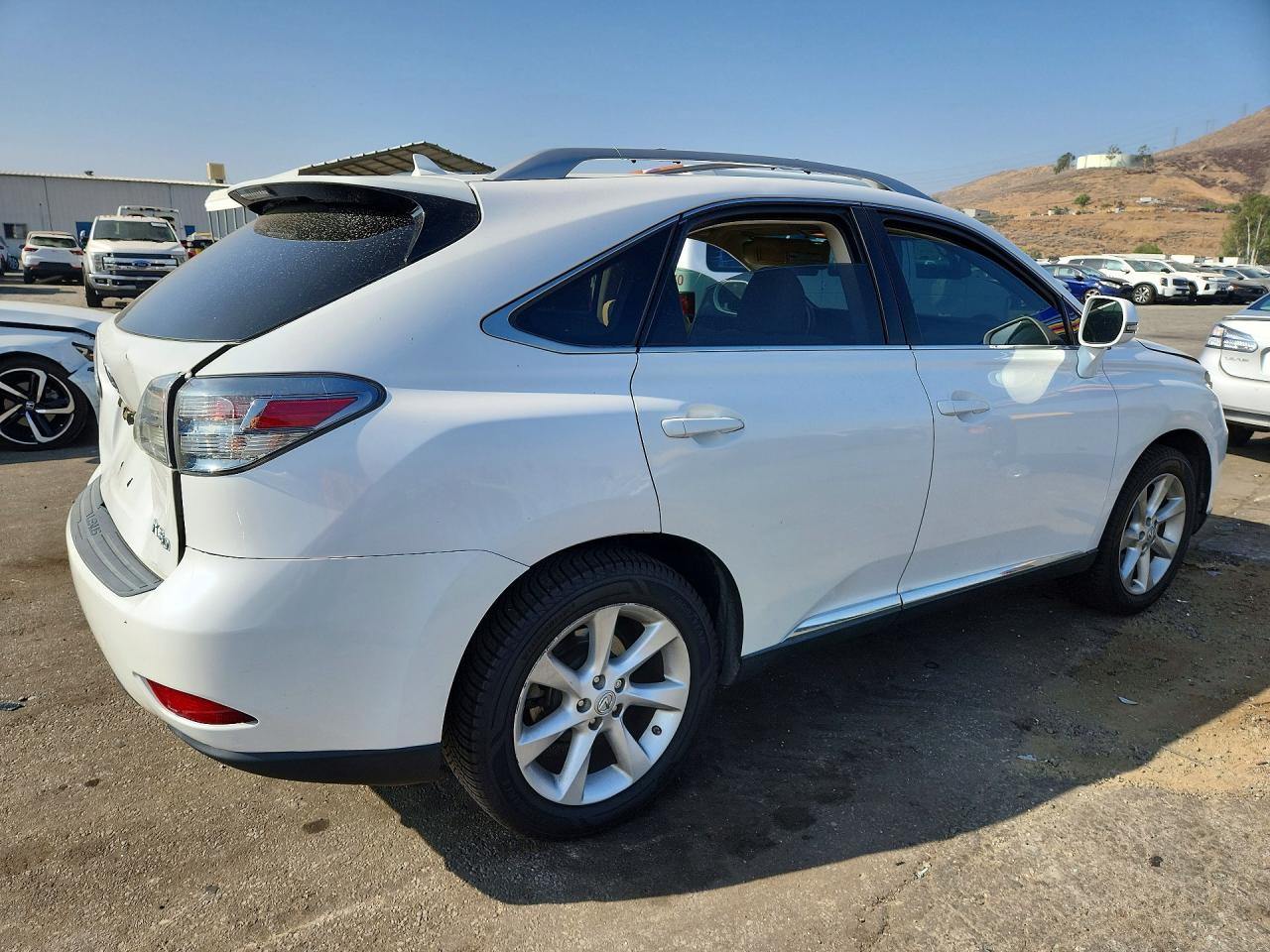 2011 Lexus Rx 350 White vin: 2T2ZK1BA0BC042573