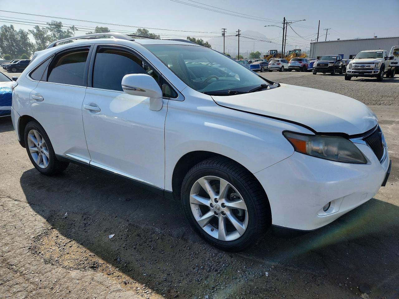 2011 Lexus Rx 350 White vin: 2T2ZK1BA0BC042573