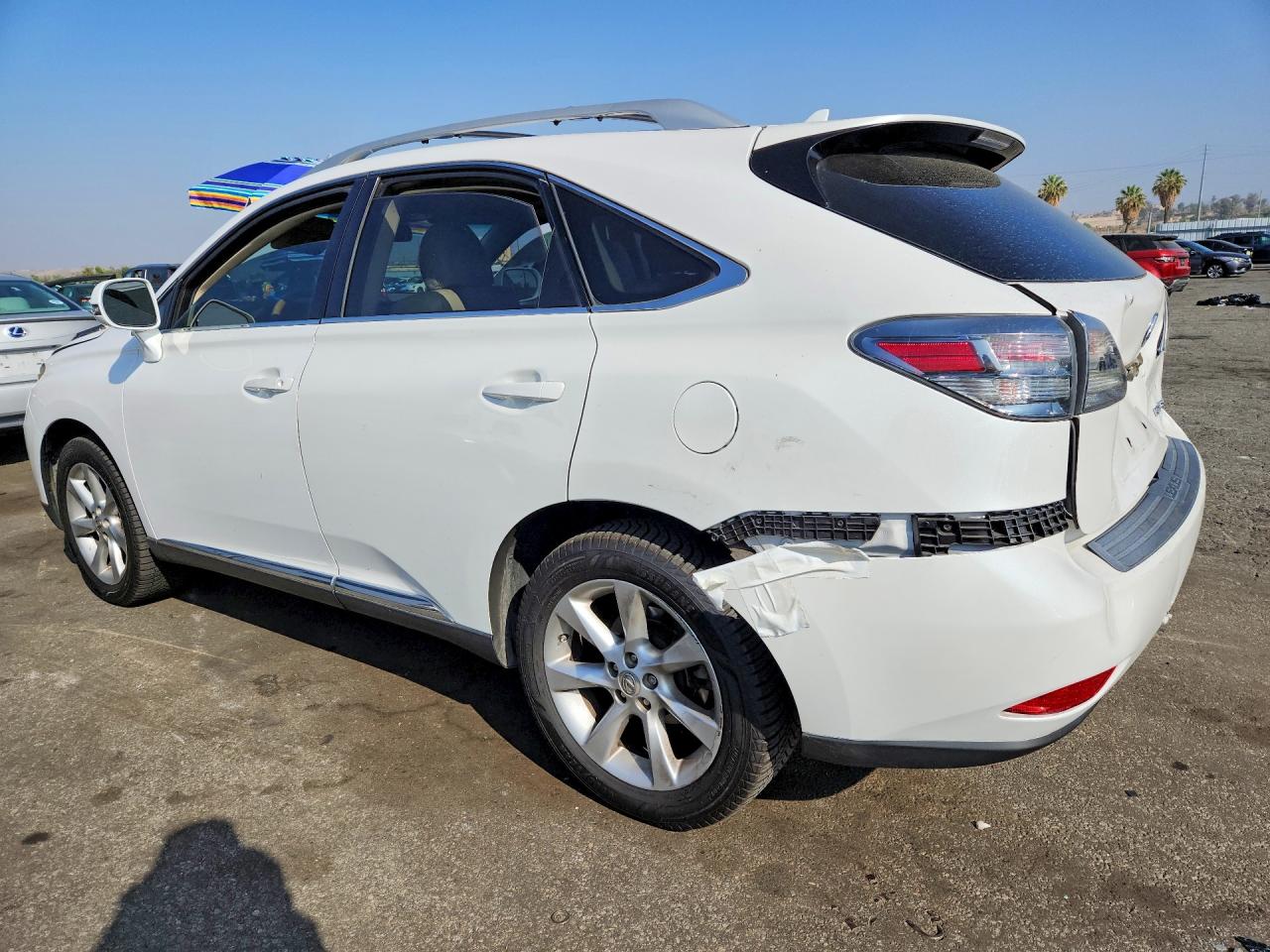 2011 Lexus Rx 350 White vin: 2T2ZK1BA0BC042573