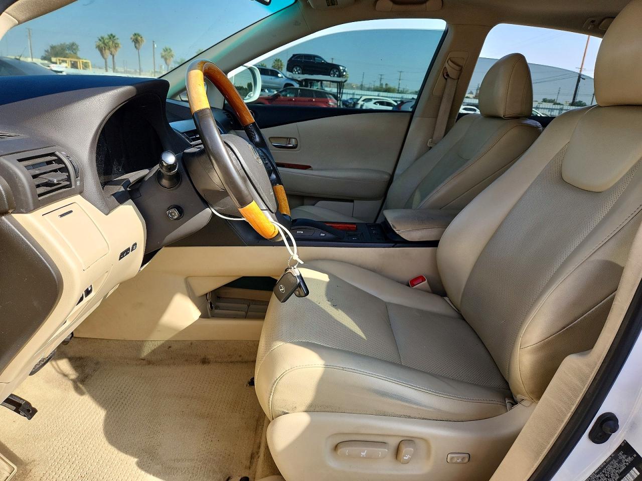 2011 Lexus Rx 350 White vin: 2T2ZK1BA0BC042573