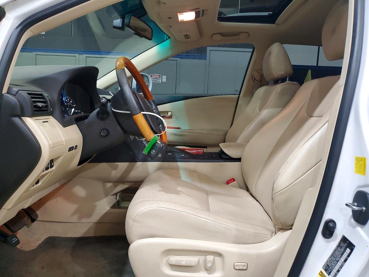 2011 Lexus Rx 350 White vin: 2T2ZK1BA0BC047773