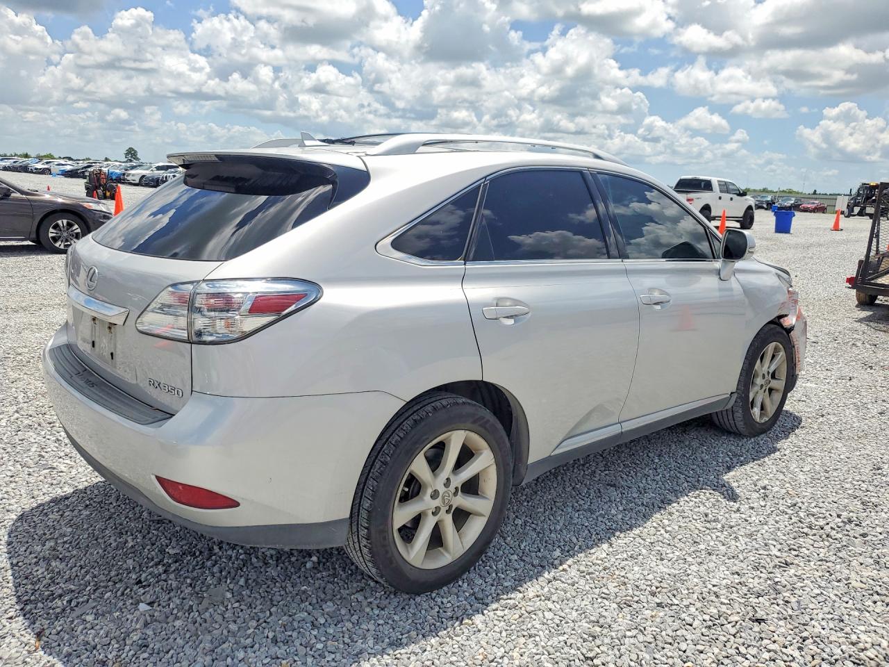 2011 Lexus Rx 350 Silver vin: 2T2ZK1BA0BC050656