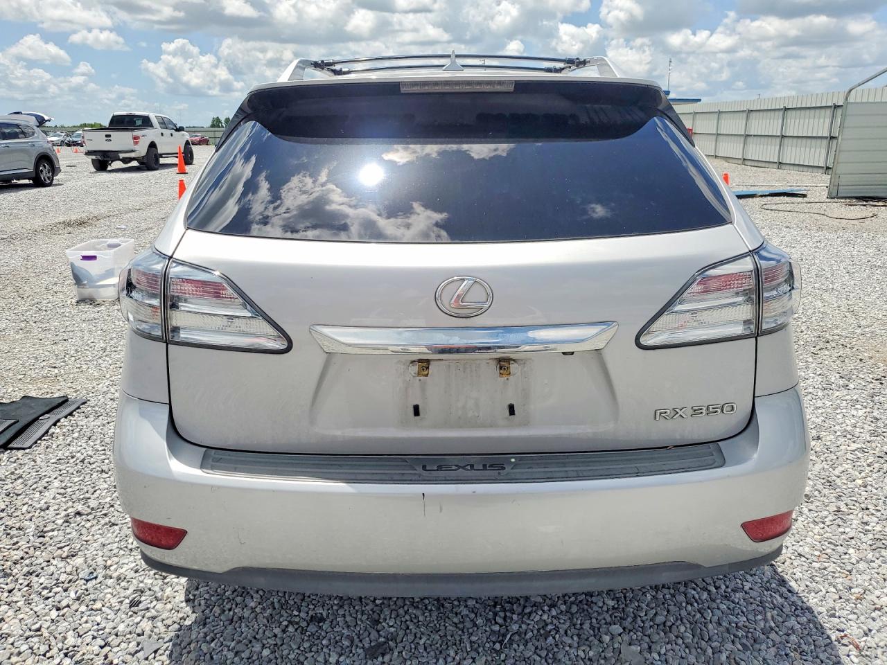 2011 Lexus Rx 350 Silver vin: 2T2ZK1BA0BC050656