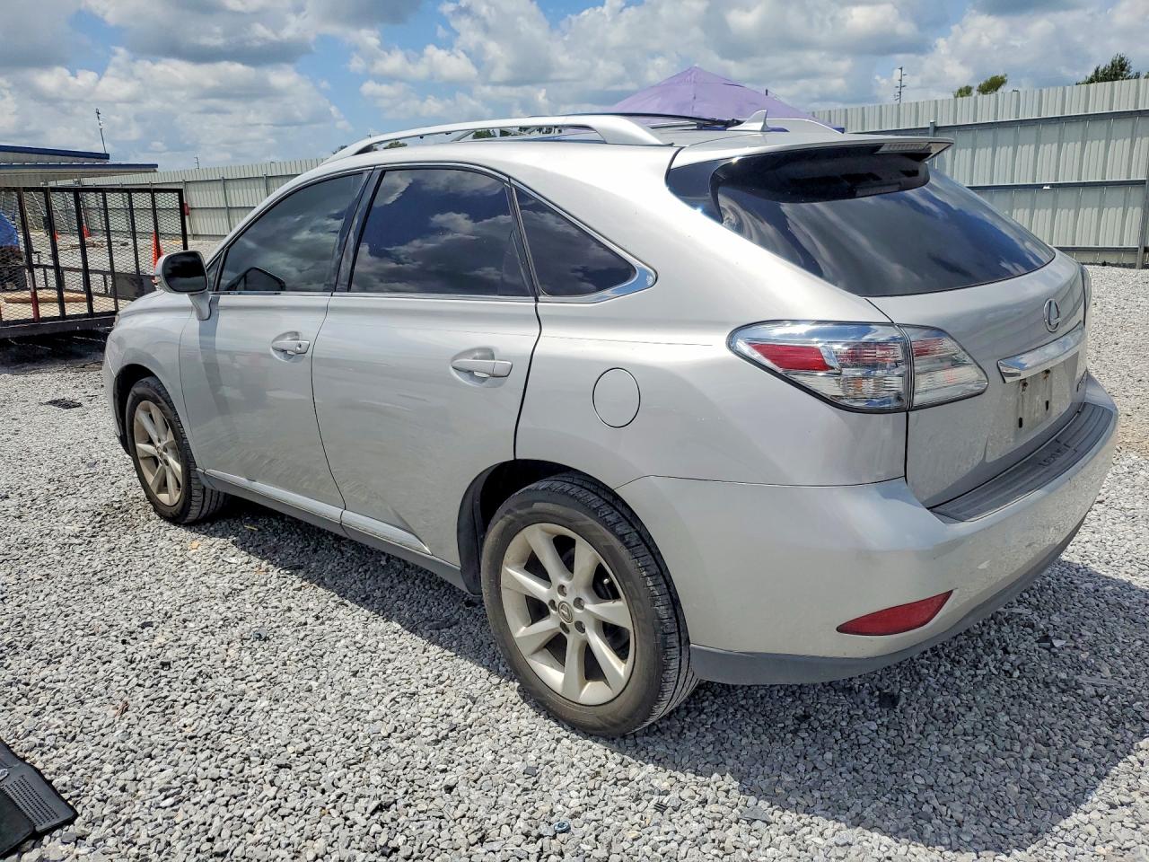 2011 Lexus Rx 350 Silver vin: 2T2ZK1BA0BC050656